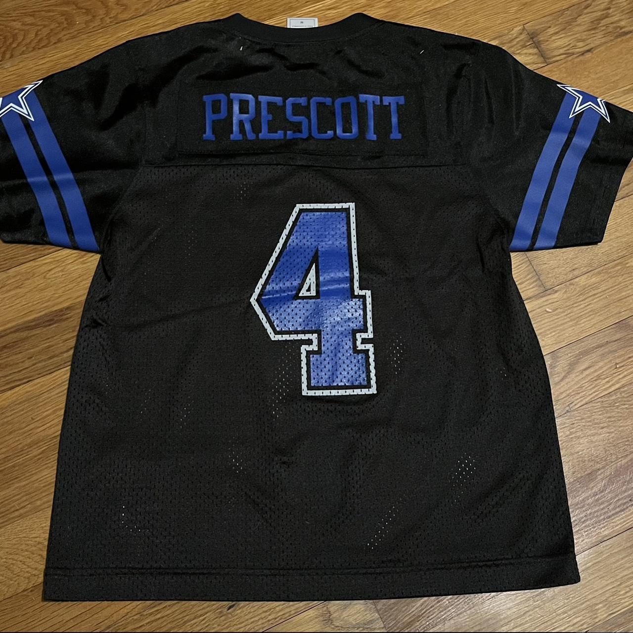 womens dallas cowboys dak prescott jersey authentic - Depop