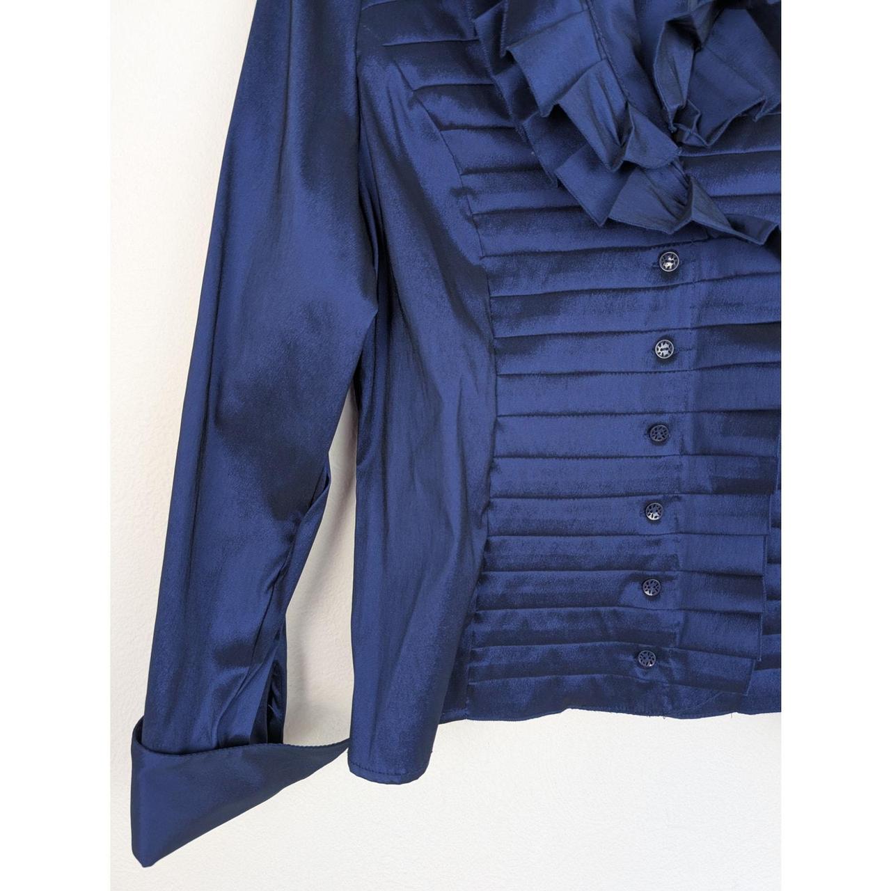 Source Unknown Women's Jacket - Blue - L – Brand:… - image 3