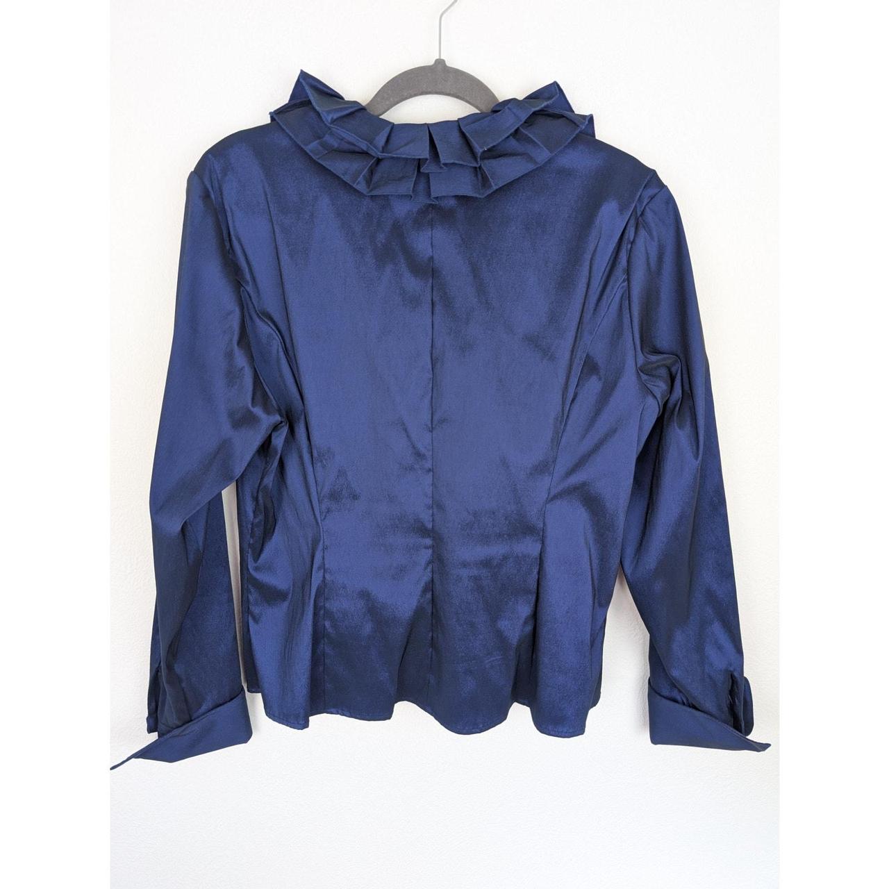Source Unknown Women's Jacket - Blue - L – Brand:… - image 4