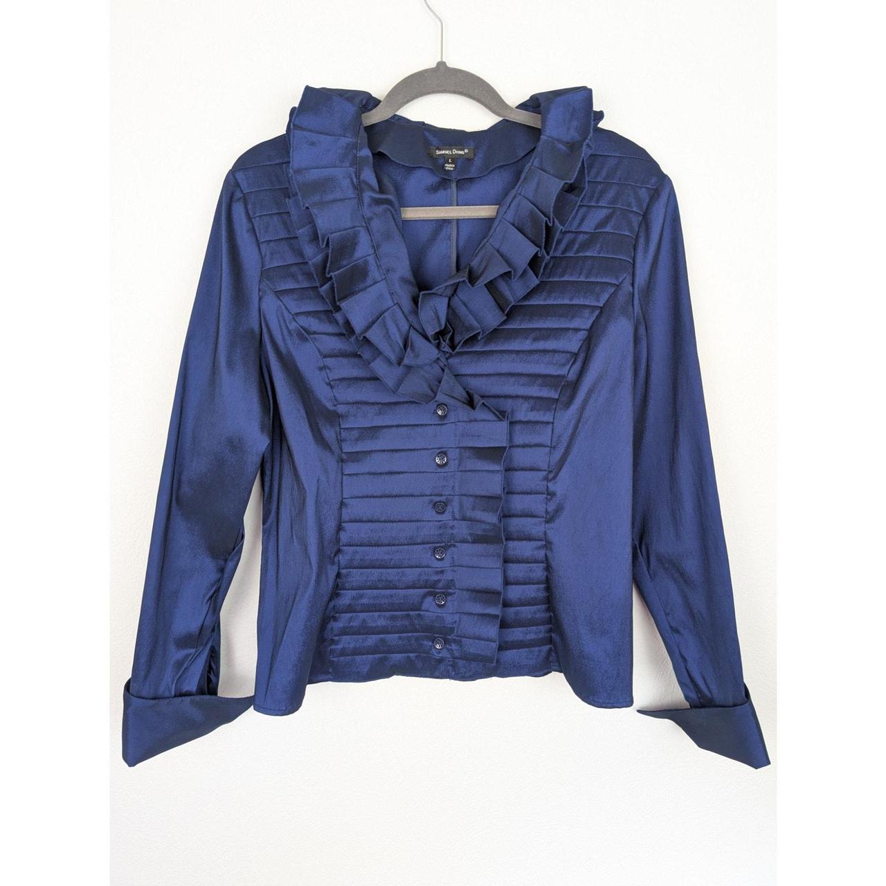 Source Unknown Women's Jacket - Blue - L – Brand:… - image 1
