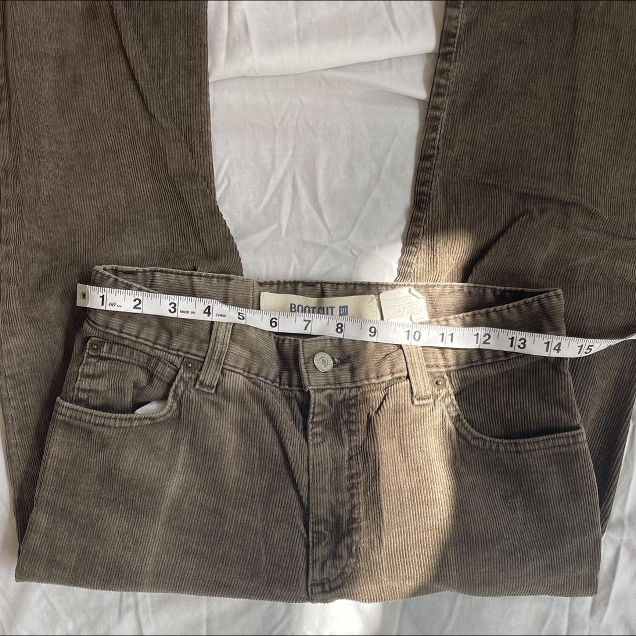 Vintage GAP brown bootcut corduroy jeans Size 26 I... Depop