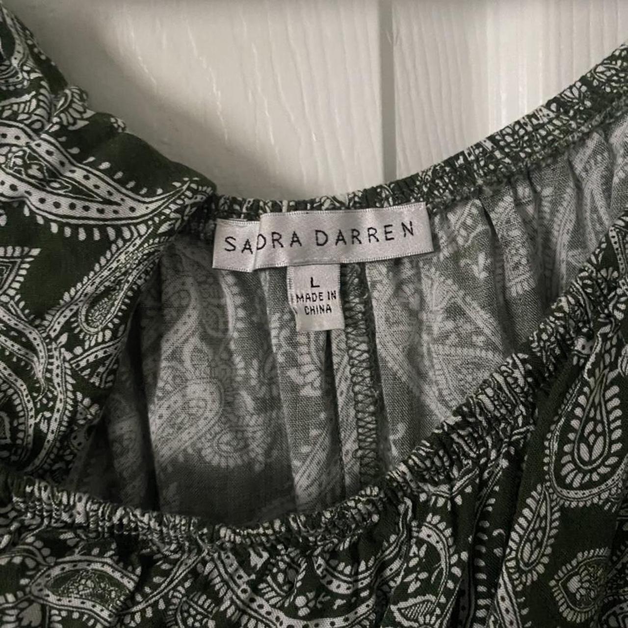 Belk Women's Green and White Dress Depop