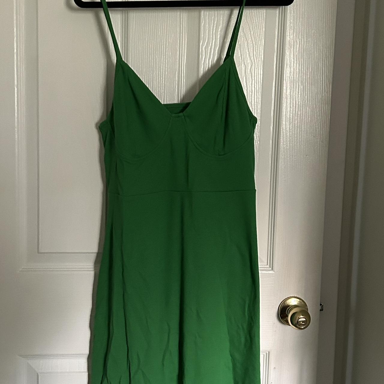 Green Dress only worn like 2 times Depop