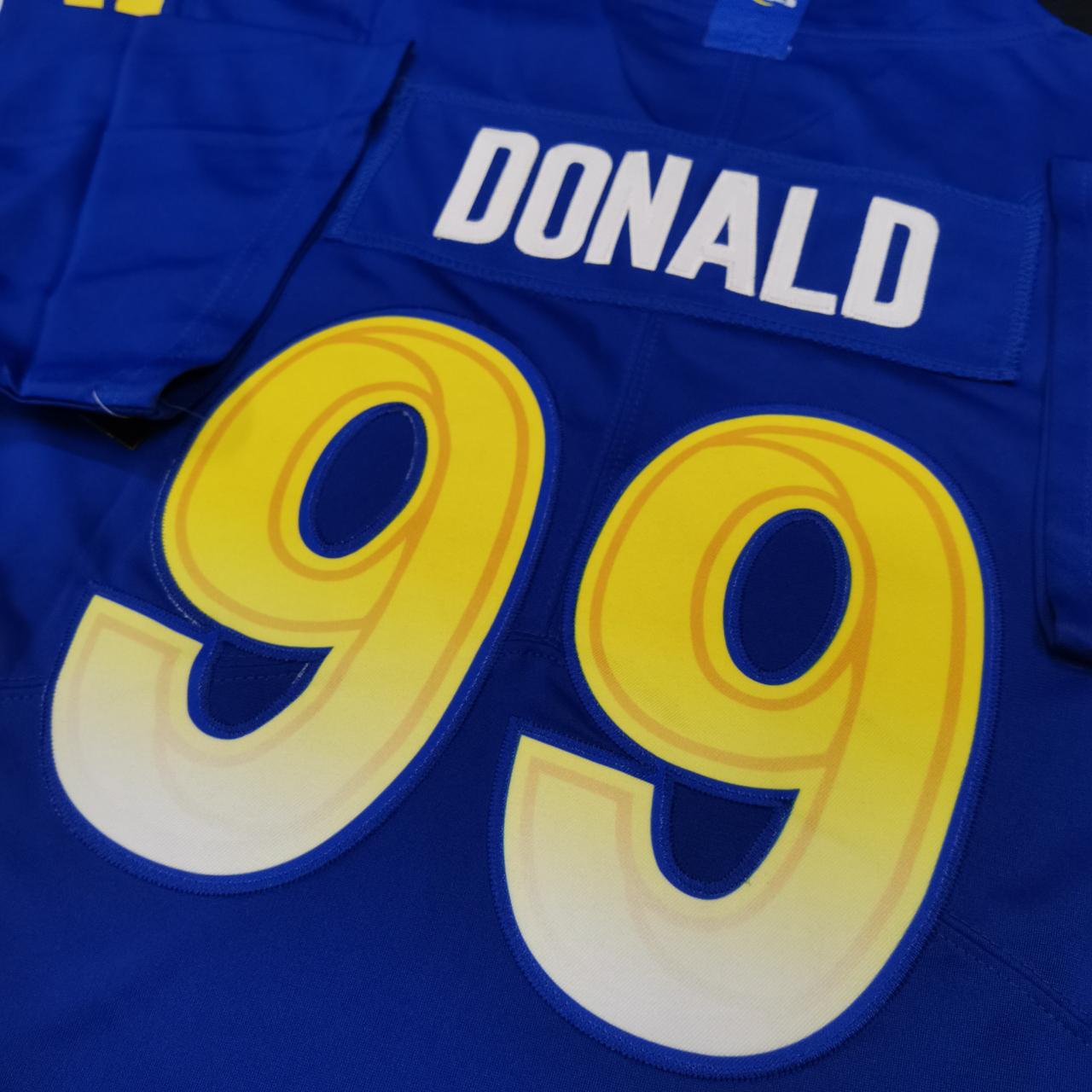 JS2429 #99 Aaron Donald Los Angeles Rams Vapor - Depop