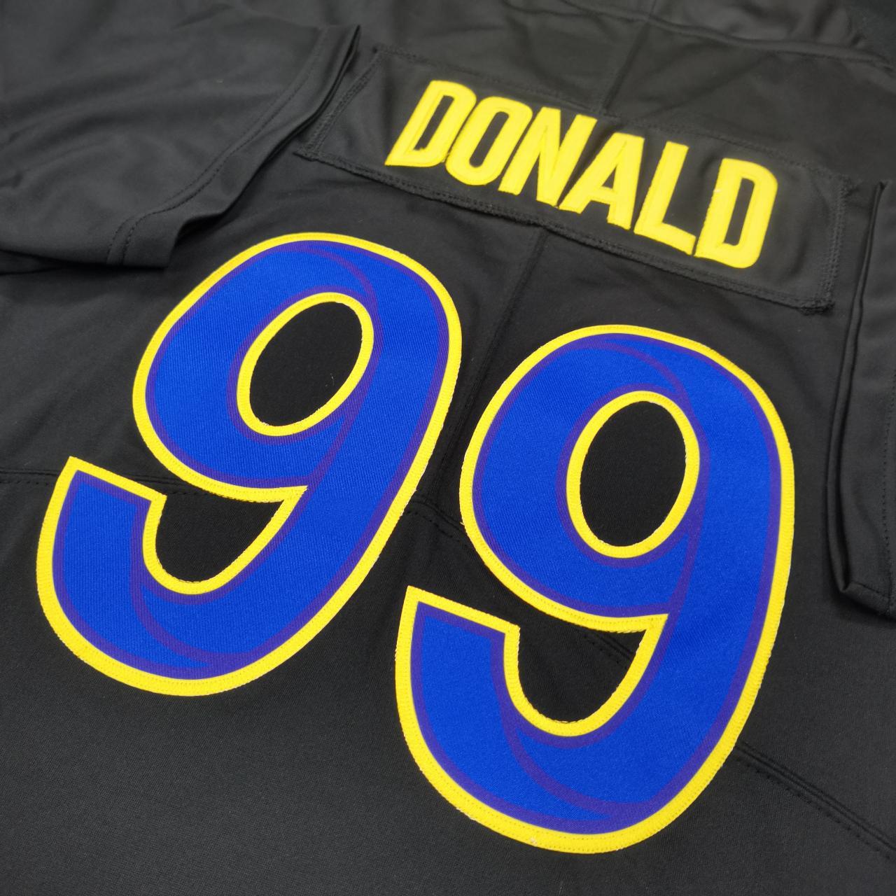 JS2430 #99 Aaron Donald Los Angeles Rams Vapor - Depop