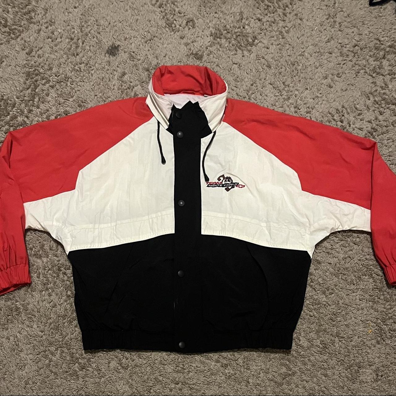 Men's White and Red Jacket | Depop