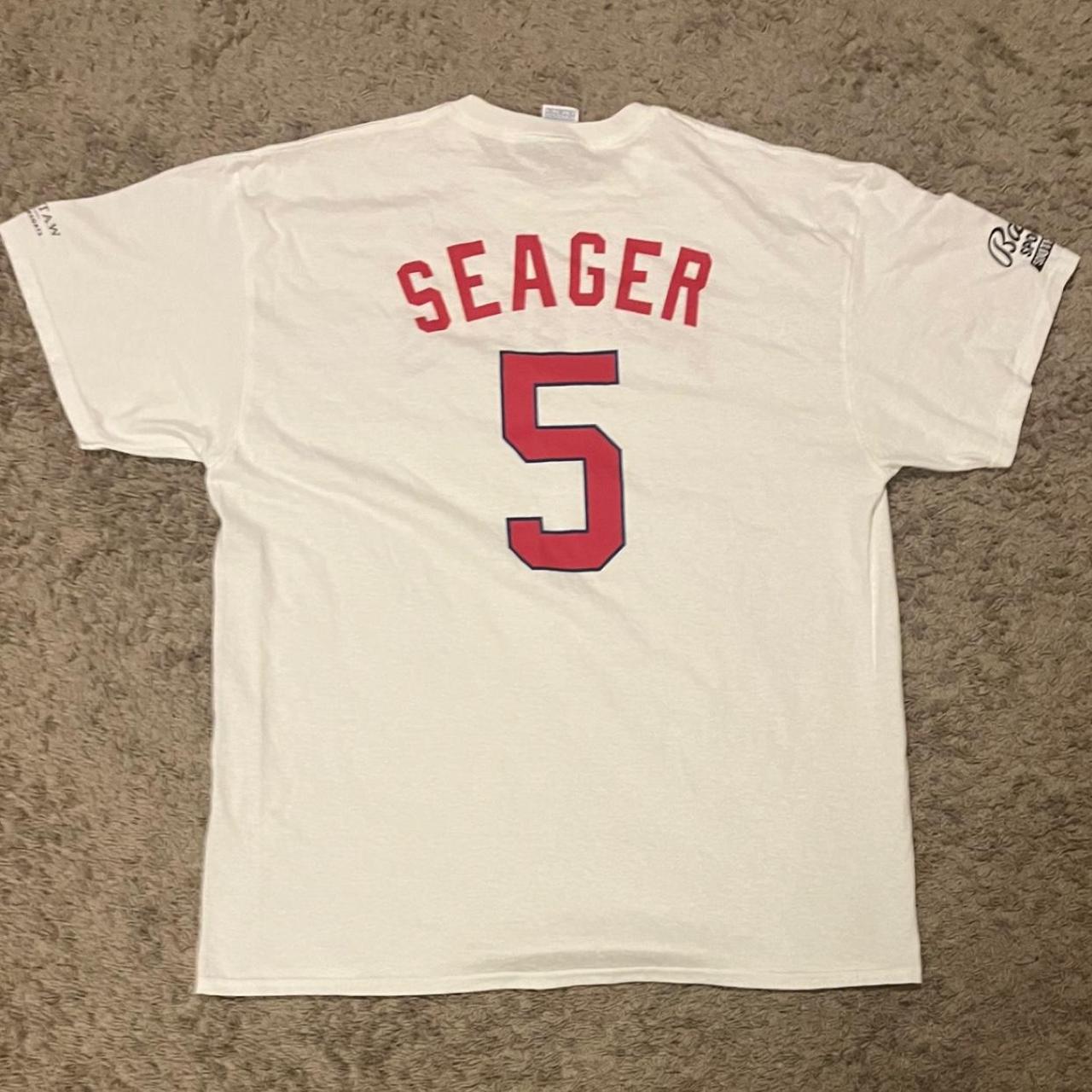 RETRO STYLE COREY SEAGER JERSEY SHIRT Texas Rangers - Depop