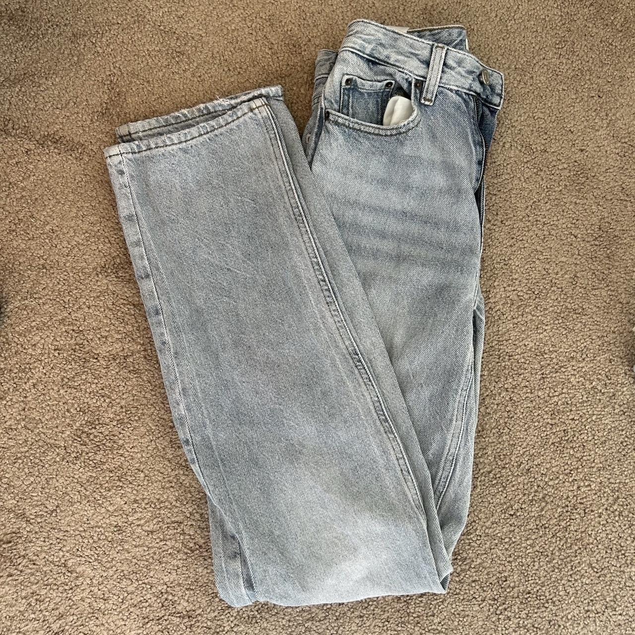 •Pacsun Highrise jeans •Wide leg •Fits xs •Only worn... - Depop