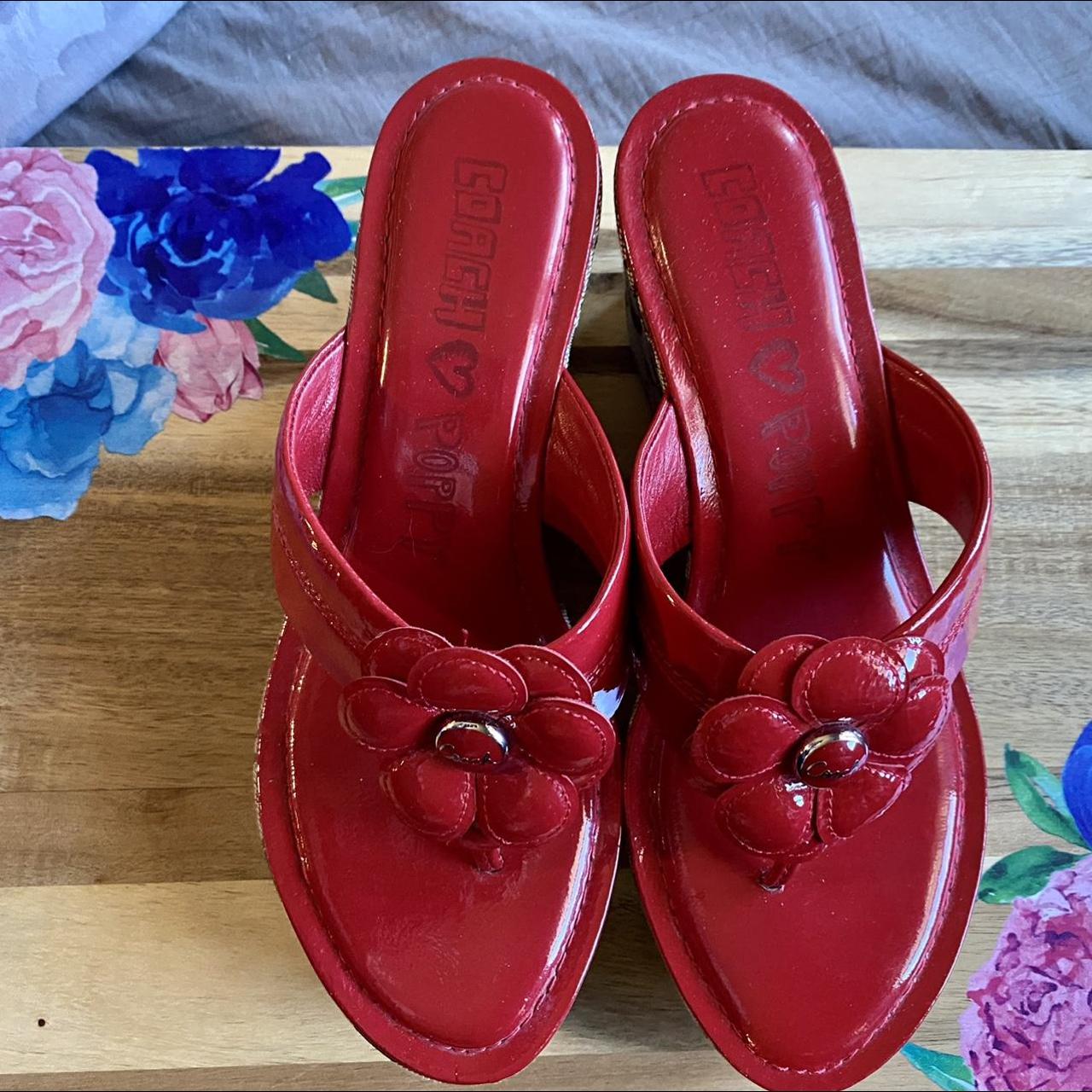 Coach sale poppy sandals