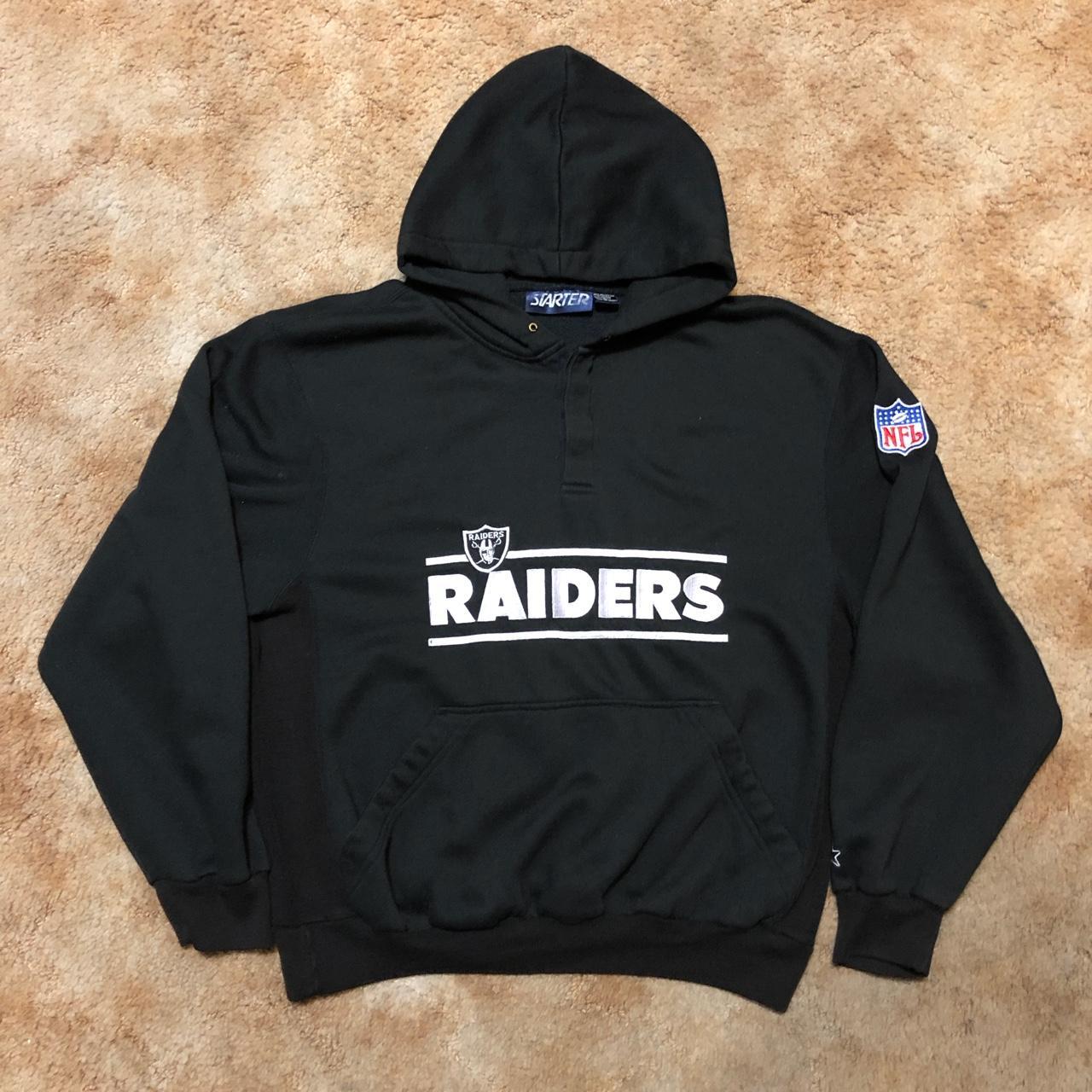 starter raiders hoodie