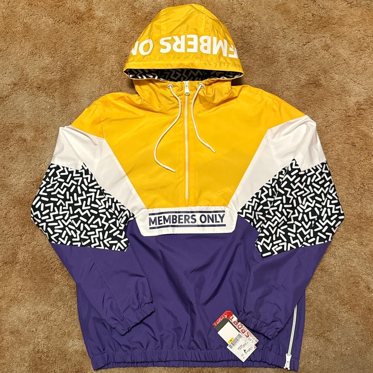 Members only yellow outlet jacket