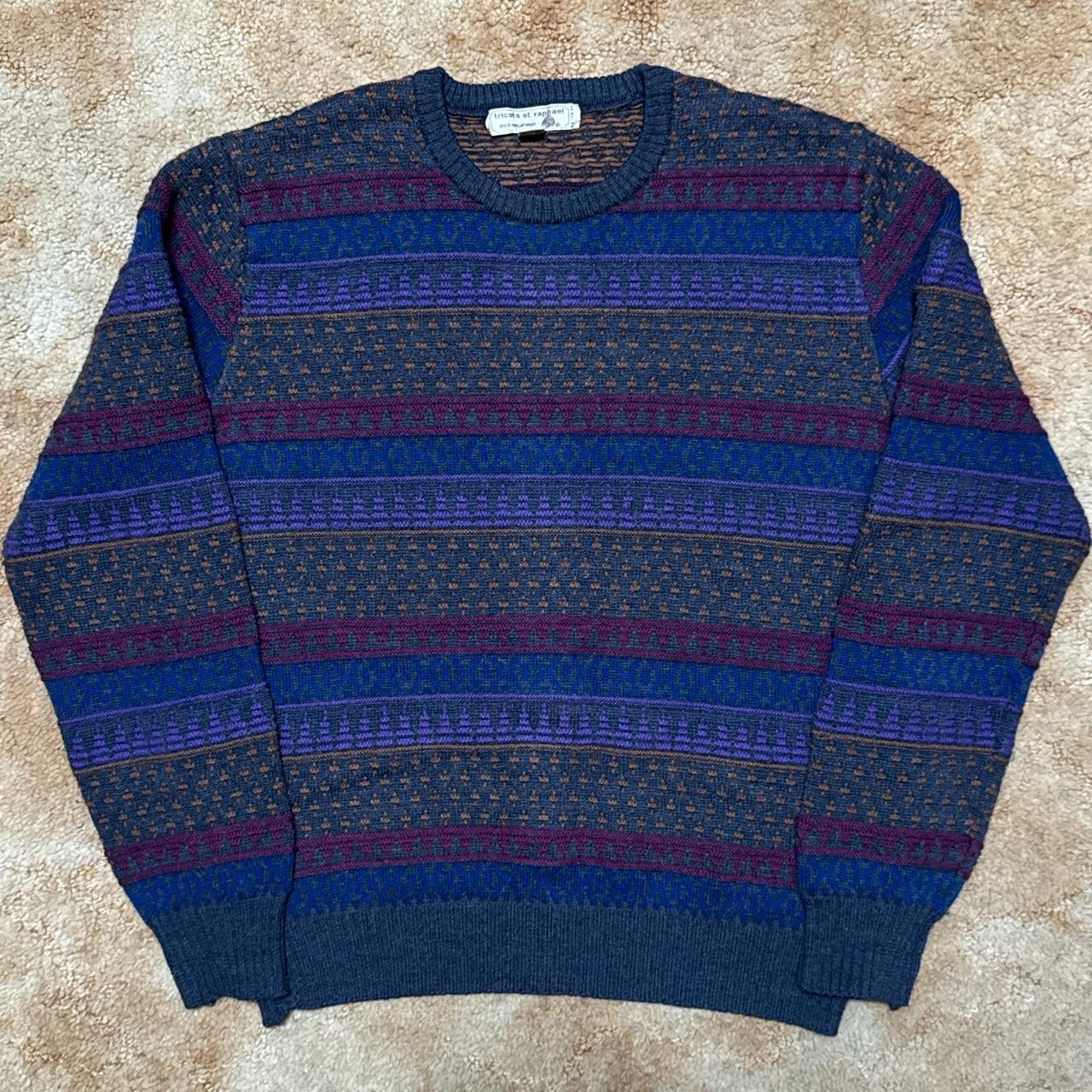 Tricots St Raphael Virgin Wool store Crewneck Sweater