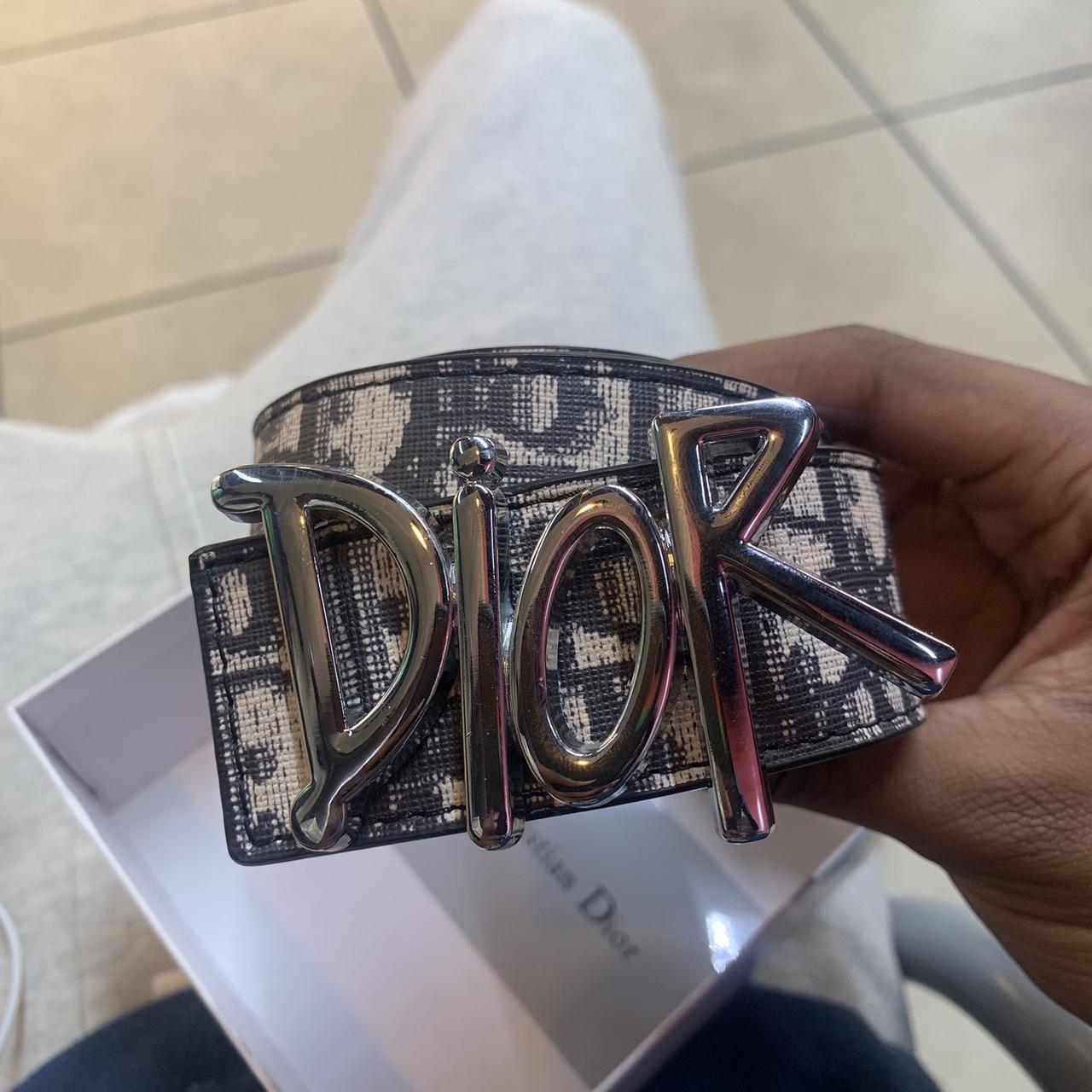 mens christian dior belt