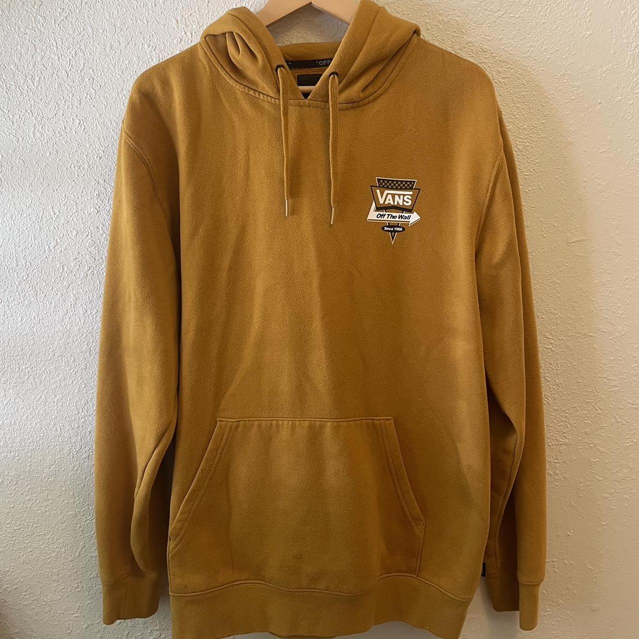 Mustard vans hoodie hotsell