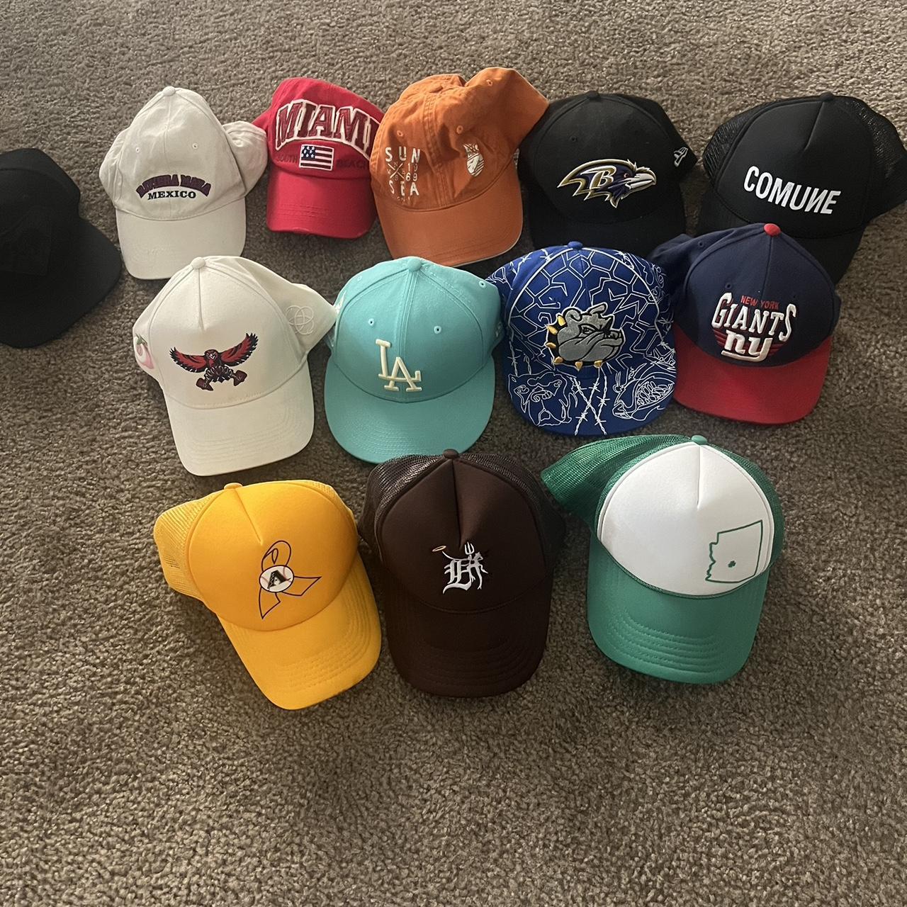 Bunch of hats. Message me for individual prices.... - Depop