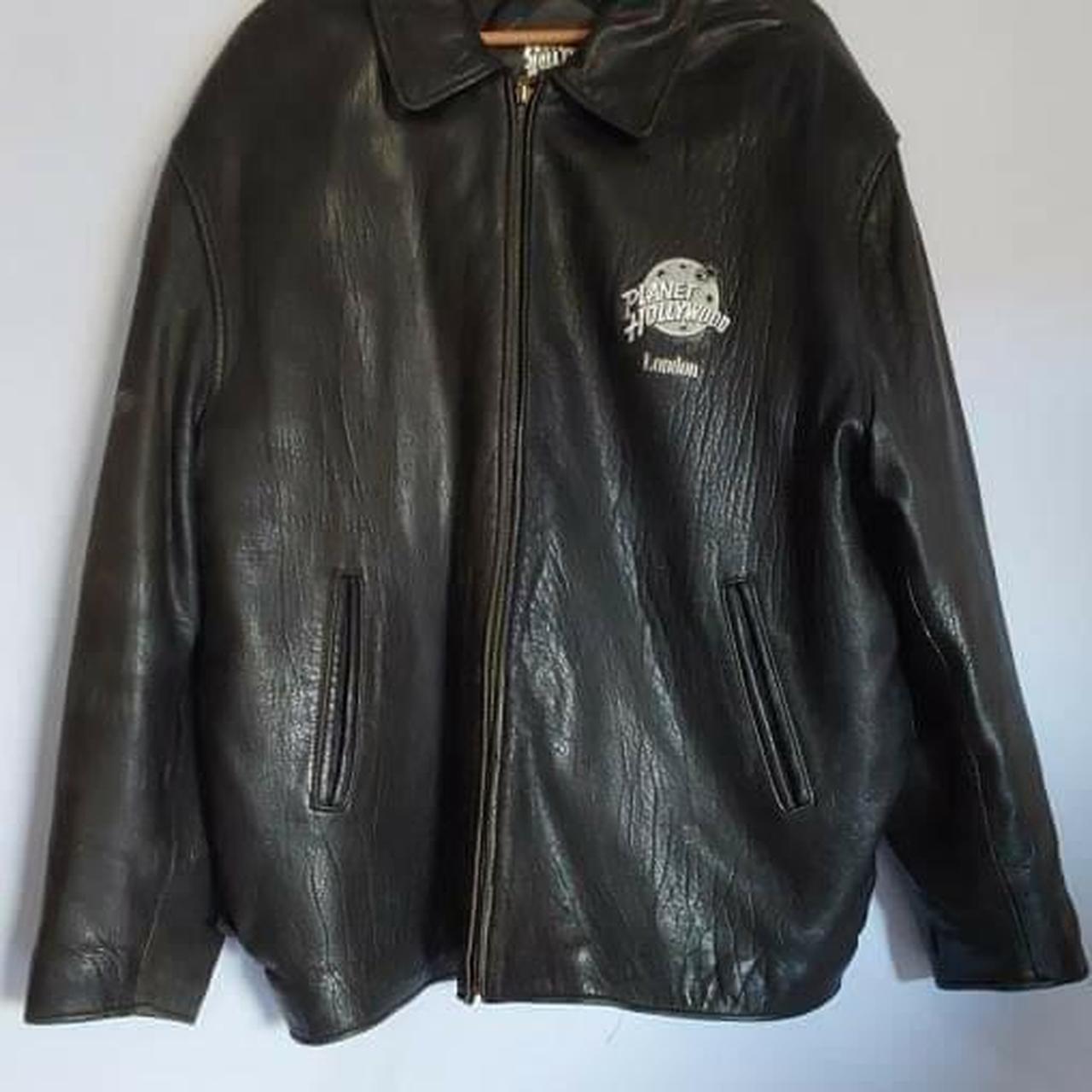 Vintage 1990's Planet Hollywood London Leather...