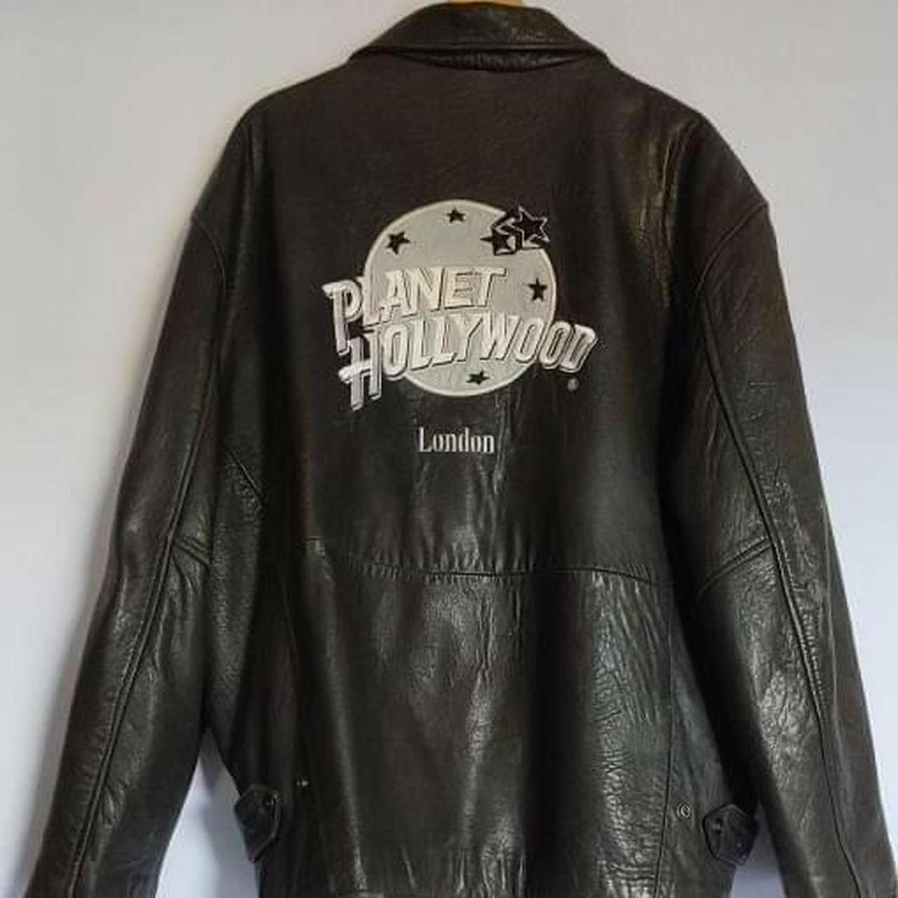 Vintage 1990's Planet Hollywood London Leather...