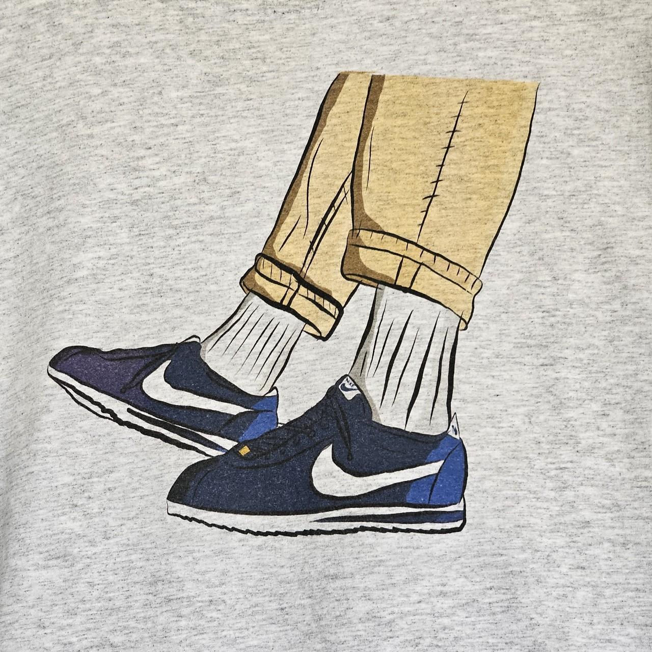 Nike × Vintage Vintage 00's Nike Cortez T shirt | Grailed
