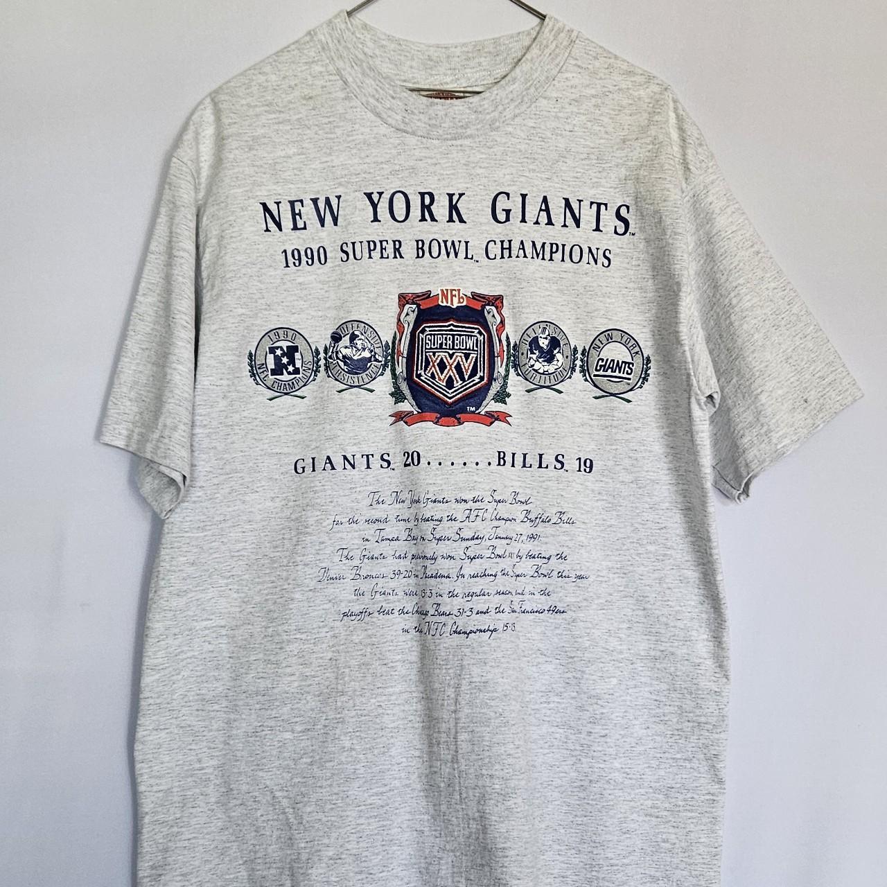 NFL New York Giants Super Bowl T Shirt XL