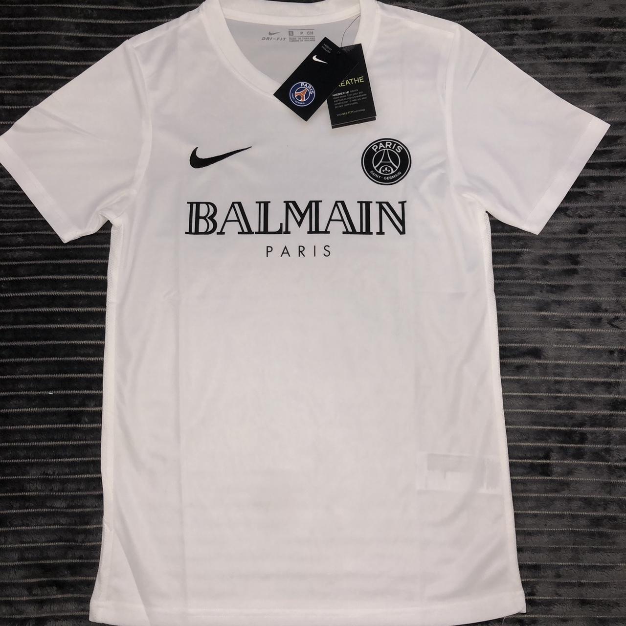 Psg X Balmain T Shirt Beautiful T Shirt Slim Depop