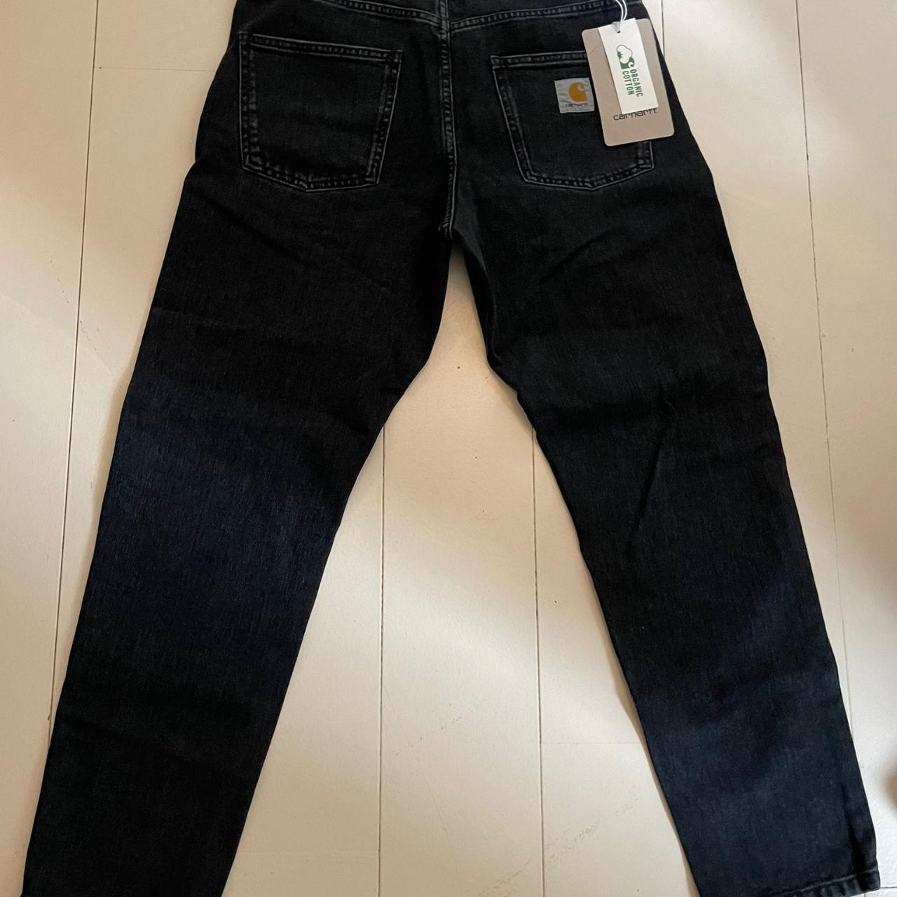 Carhartt Men's Black Jeans Depop