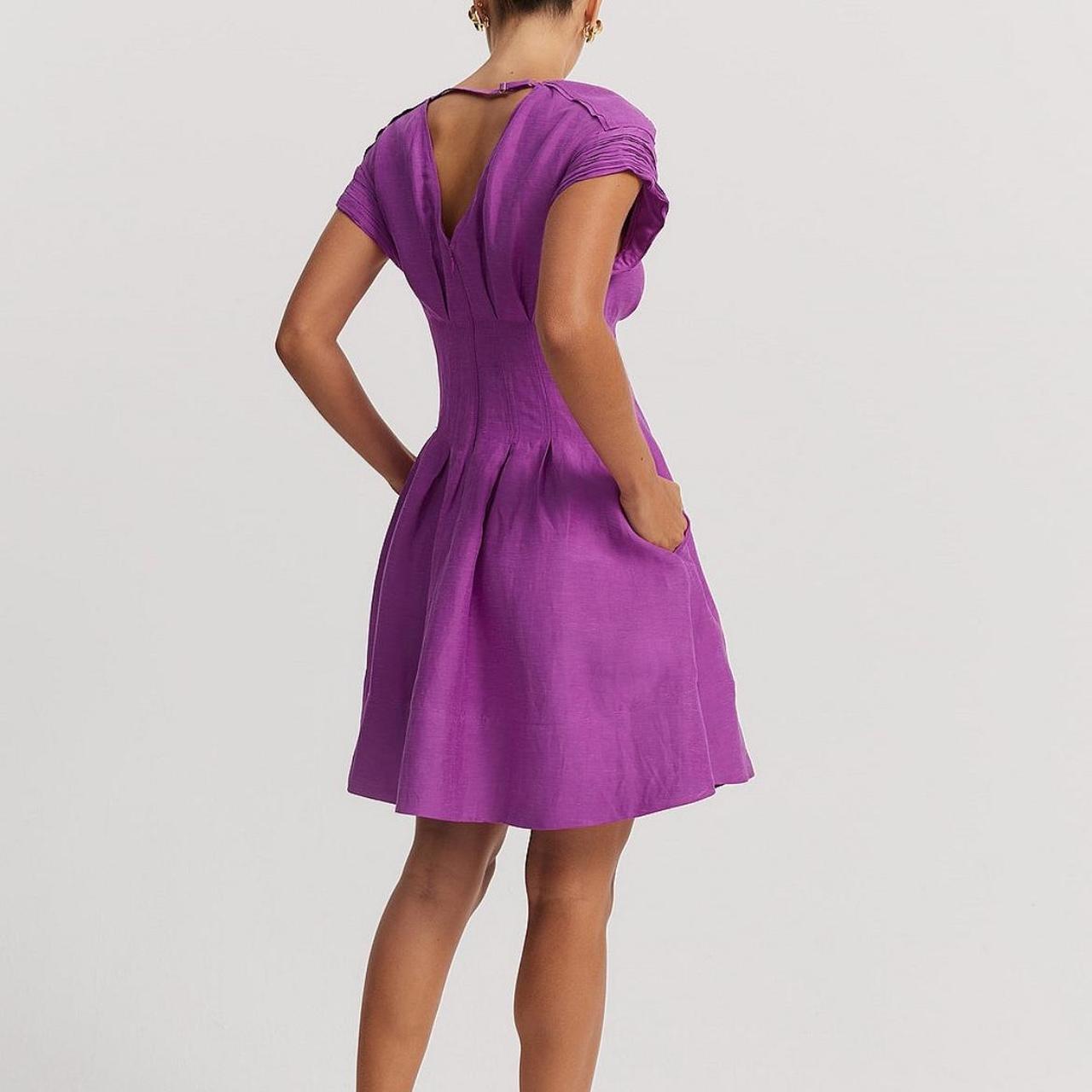 Purple country dress best sale