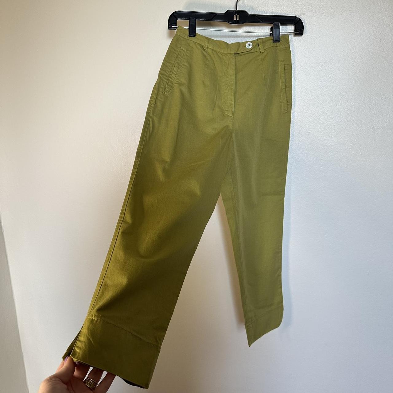 Aspesi Women's Khaki and Green Trousers (4)