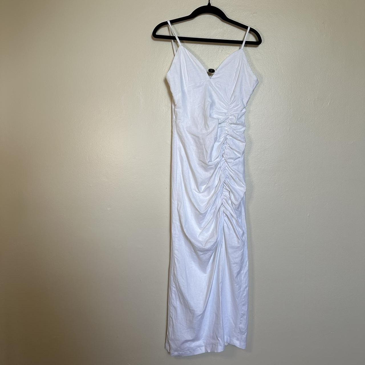 Zara Women S White Dress Depop