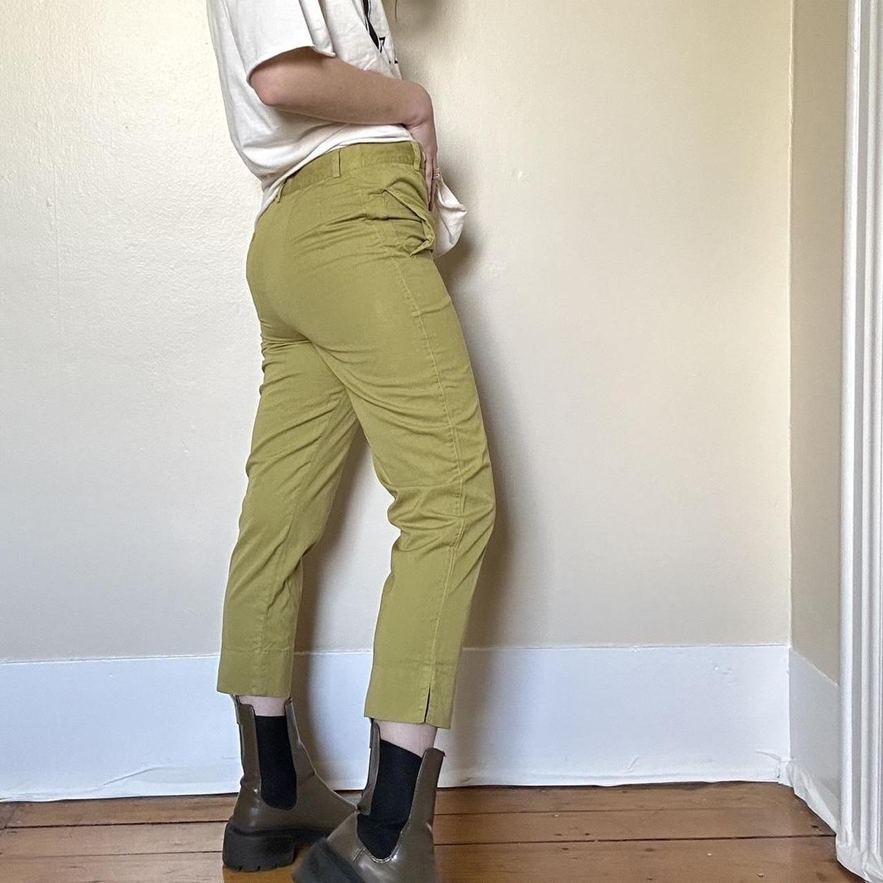 Aspesi Women's Khaki and Green Trousers