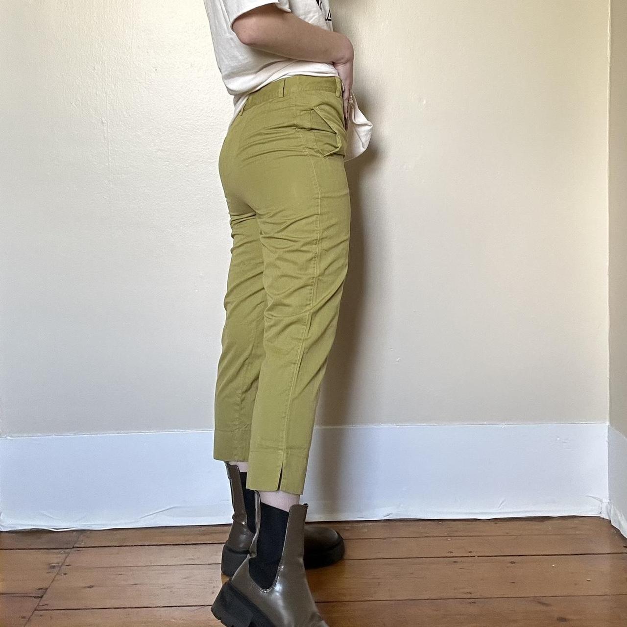 Aspesi Women's Khaki and Green Trousers (5)
