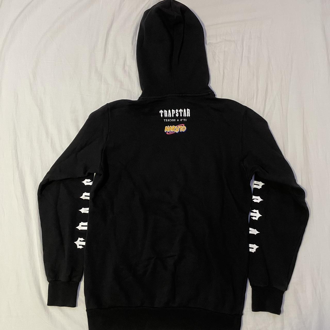 Anime Men's Naruto Thrasher Hoodie Thrasher Flame Black/Blue