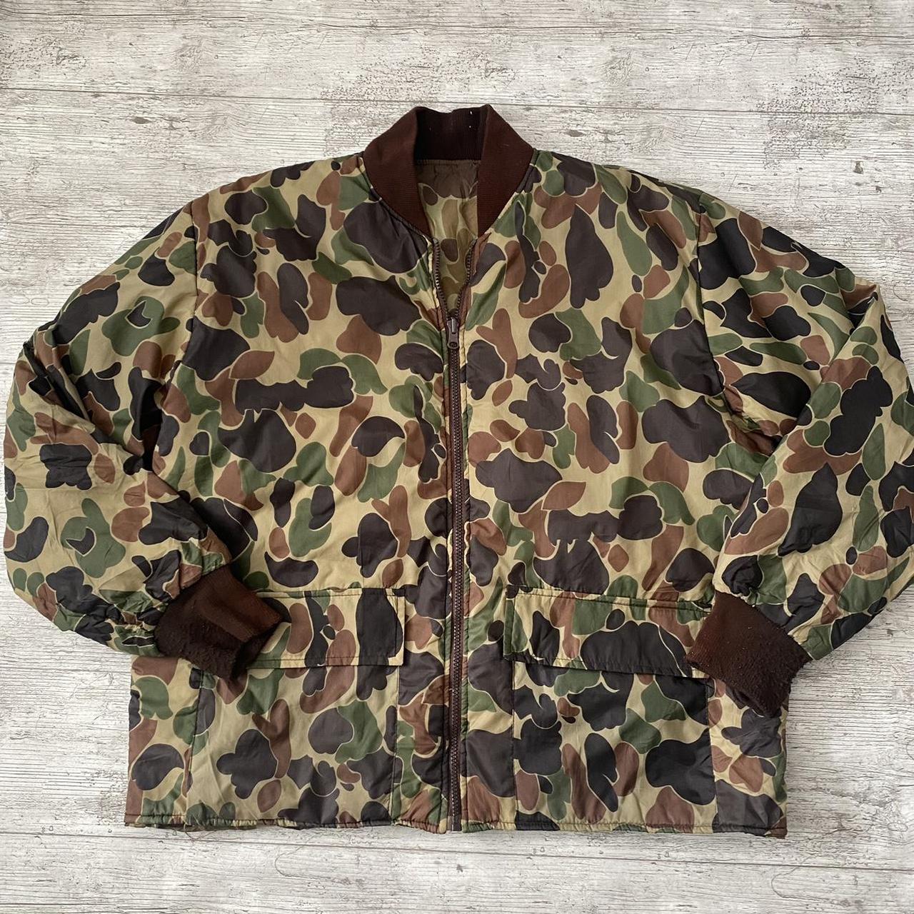 Vintage Winchester reversible Camo Jacket USA... - Depop