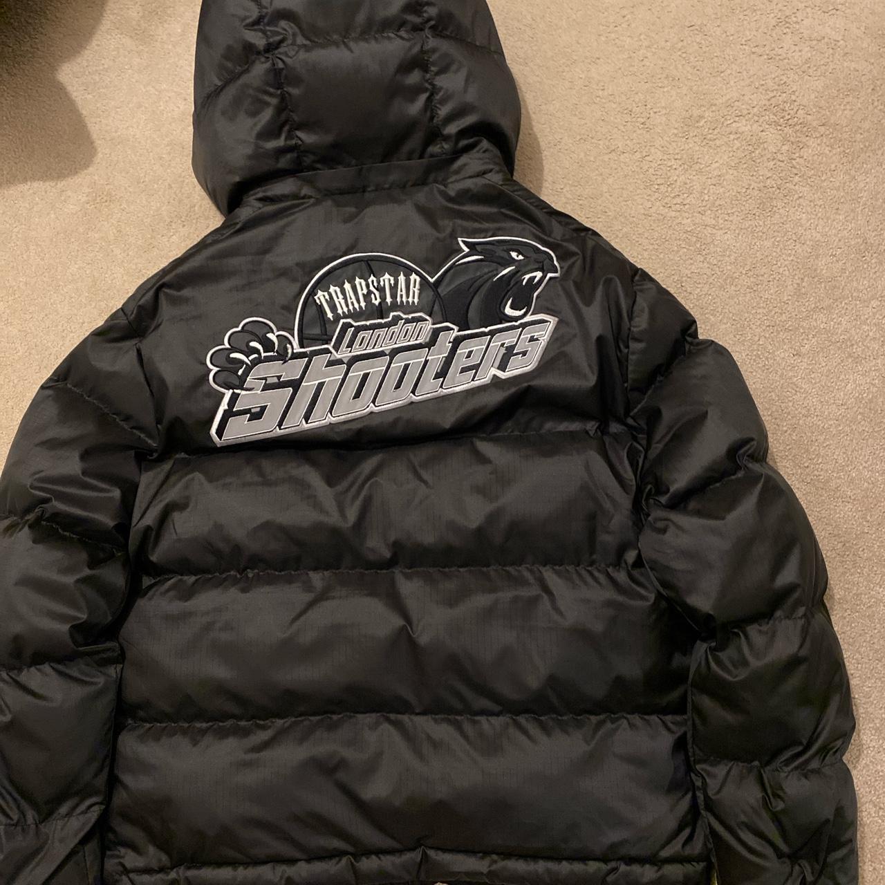 Trapstar Shooters Hooded Puffer Jacket - | Depop Trapstar Shooters Hooded Puffer Jacket - | Depop