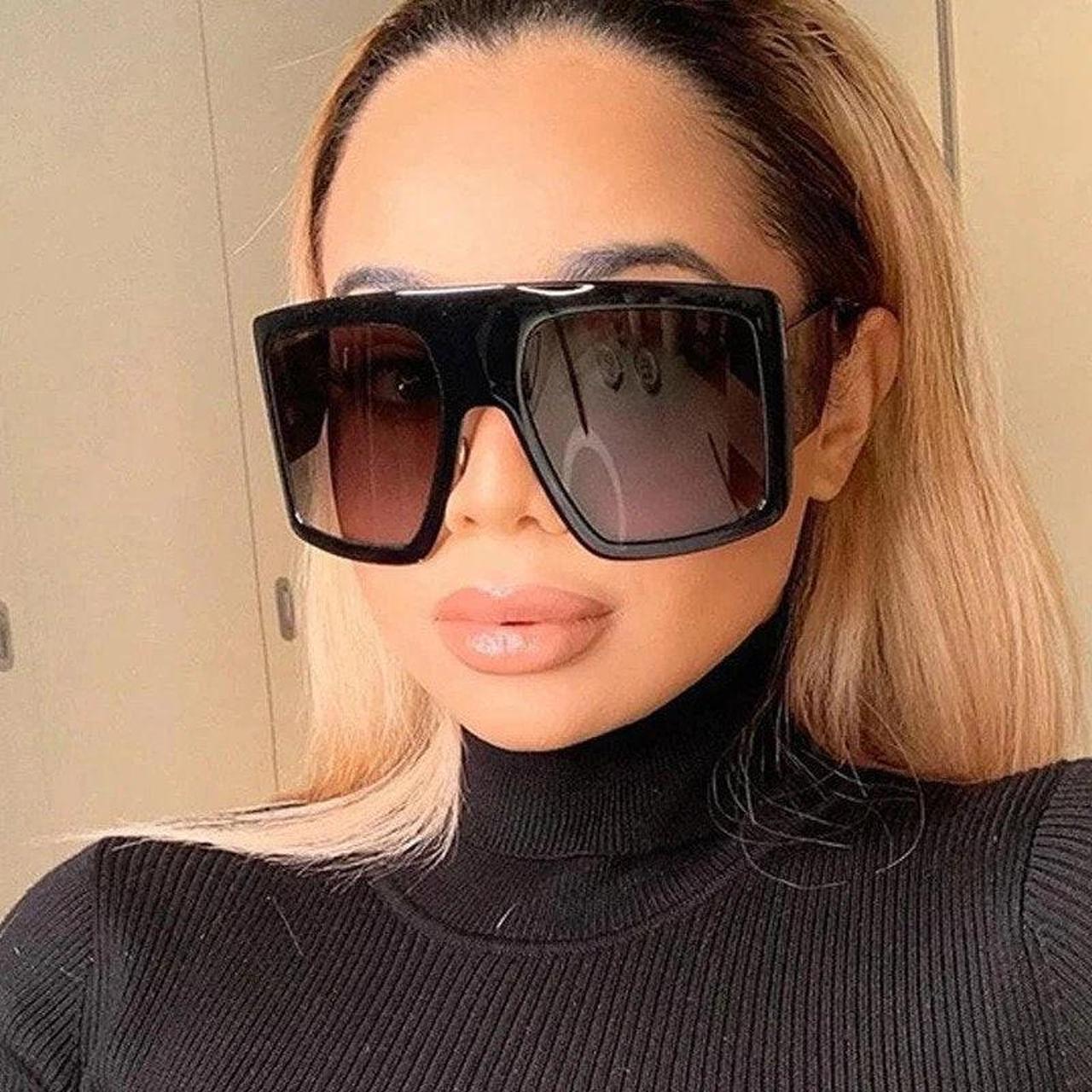Women's Black Sunglasses Depop