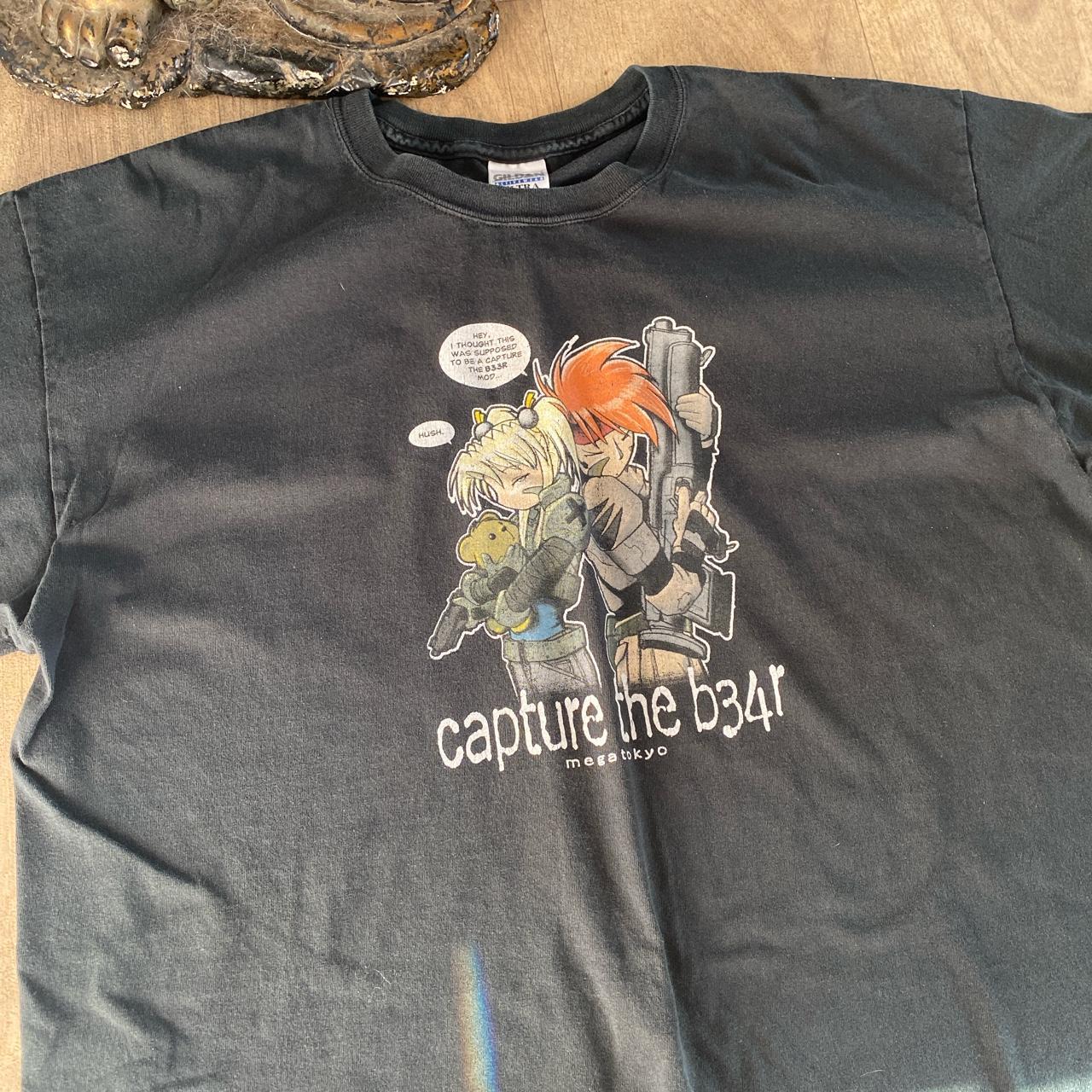 Vintage 2000s Anime MegaTokyo Capture the B34r | Depop