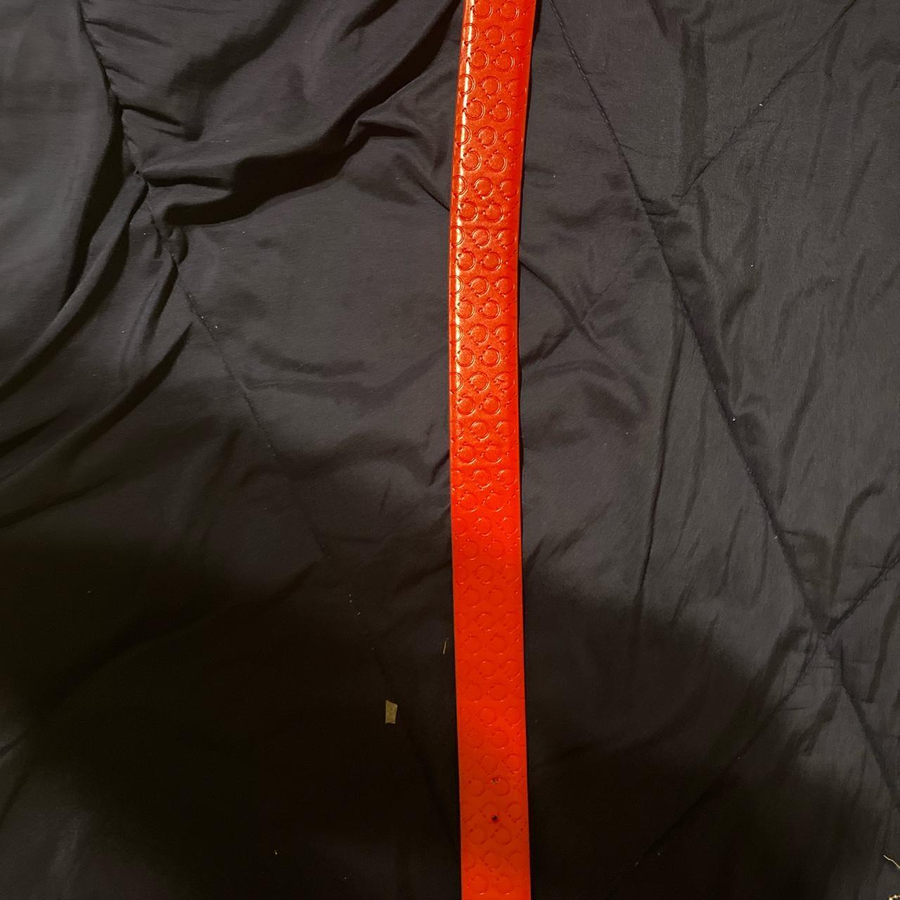 salvatore ferragamo red belt