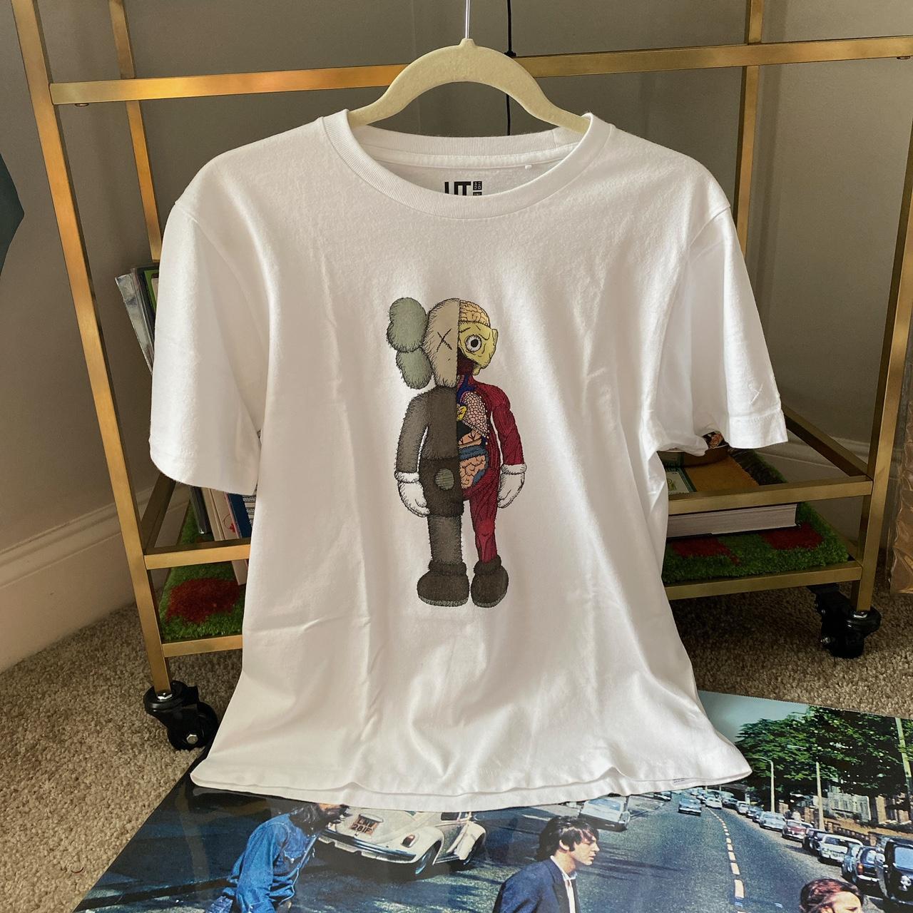 Uniqlo UT X Kaws Collaboration Pink BFF Tshirt XL US Size Large for sale  online  eBay