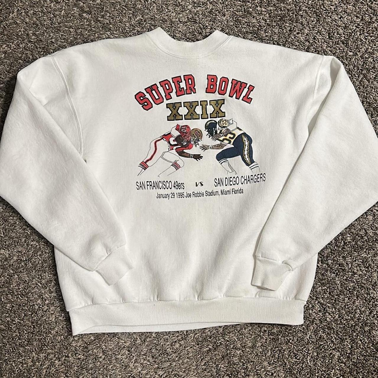 Vintage 90s San Diego Chargers Sweatshirt San Francisco 49ers 