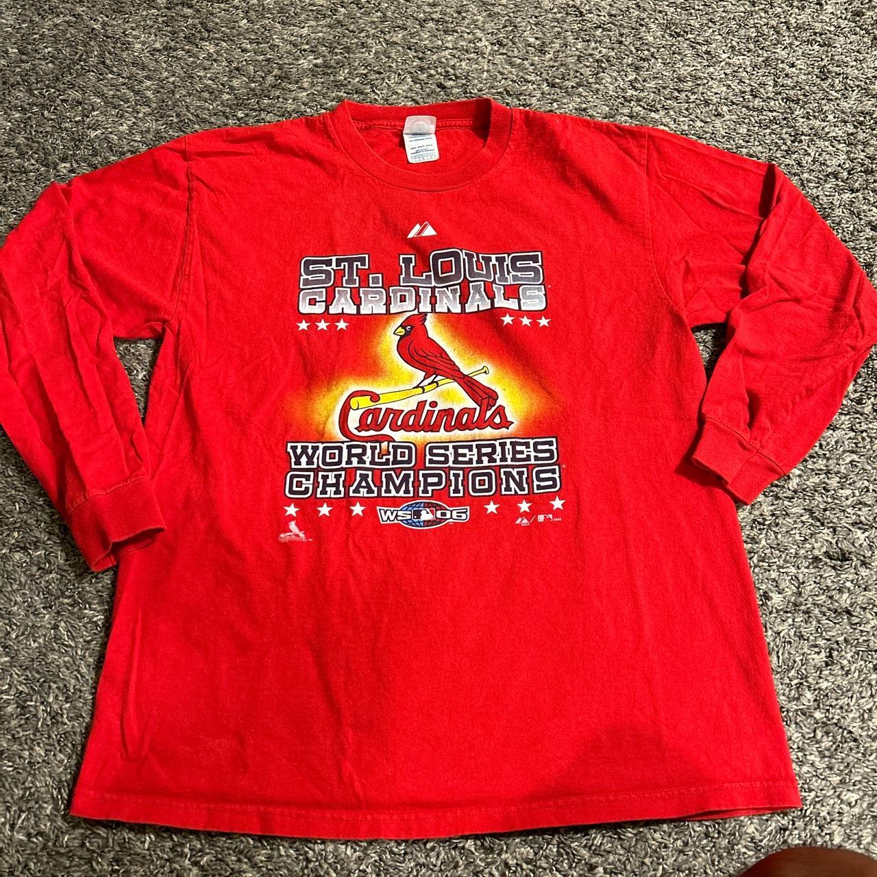 Majestic, Shirts, 21 World Series Champion St Louis Cardinals