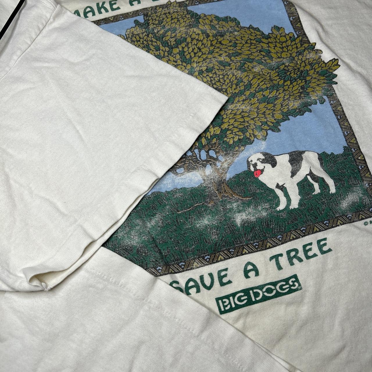 Vintage 90s big dogs shirt Single stitch top and... Depop