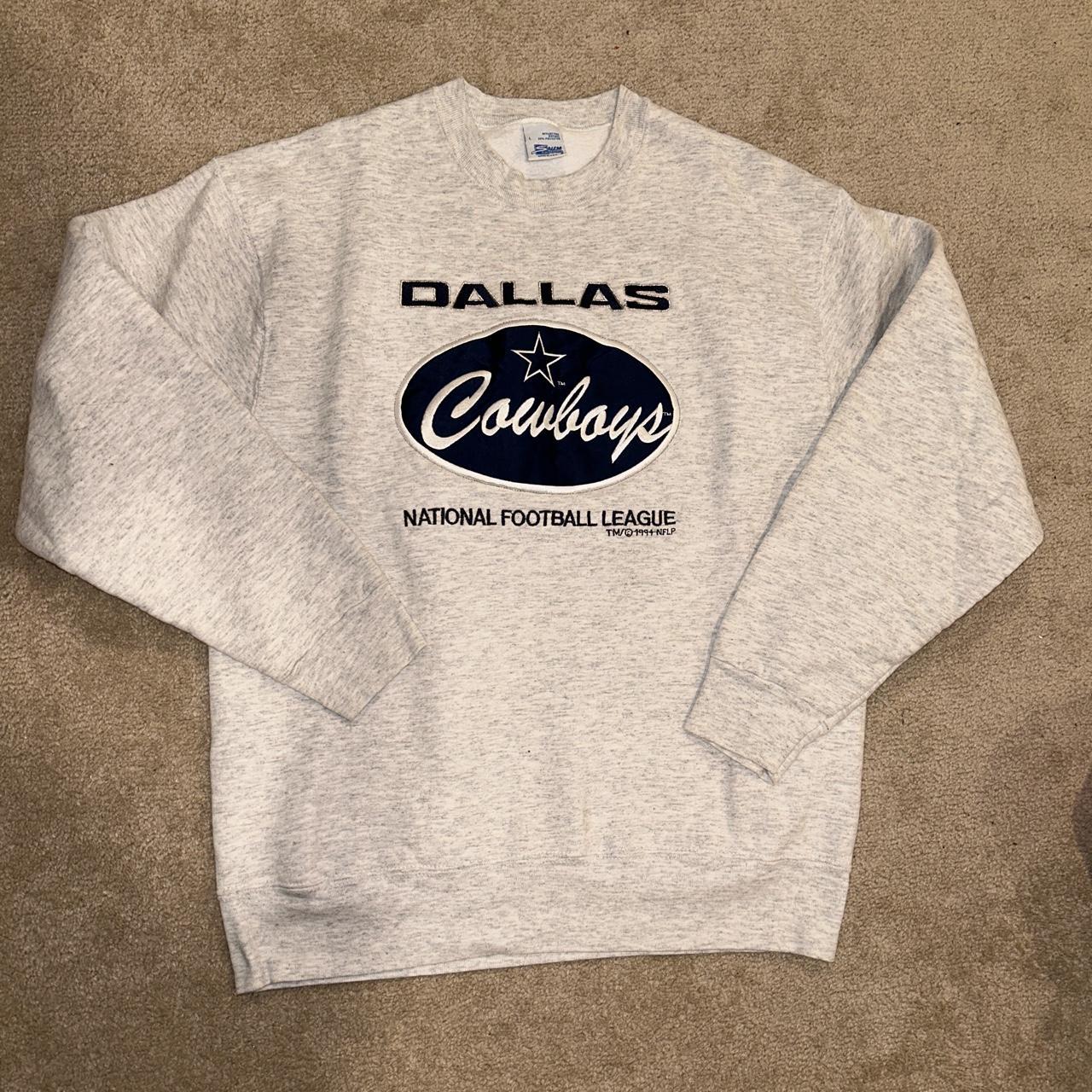 90s Dallas Cowboys Crewneck Retro The Dallas Cowboys Football
