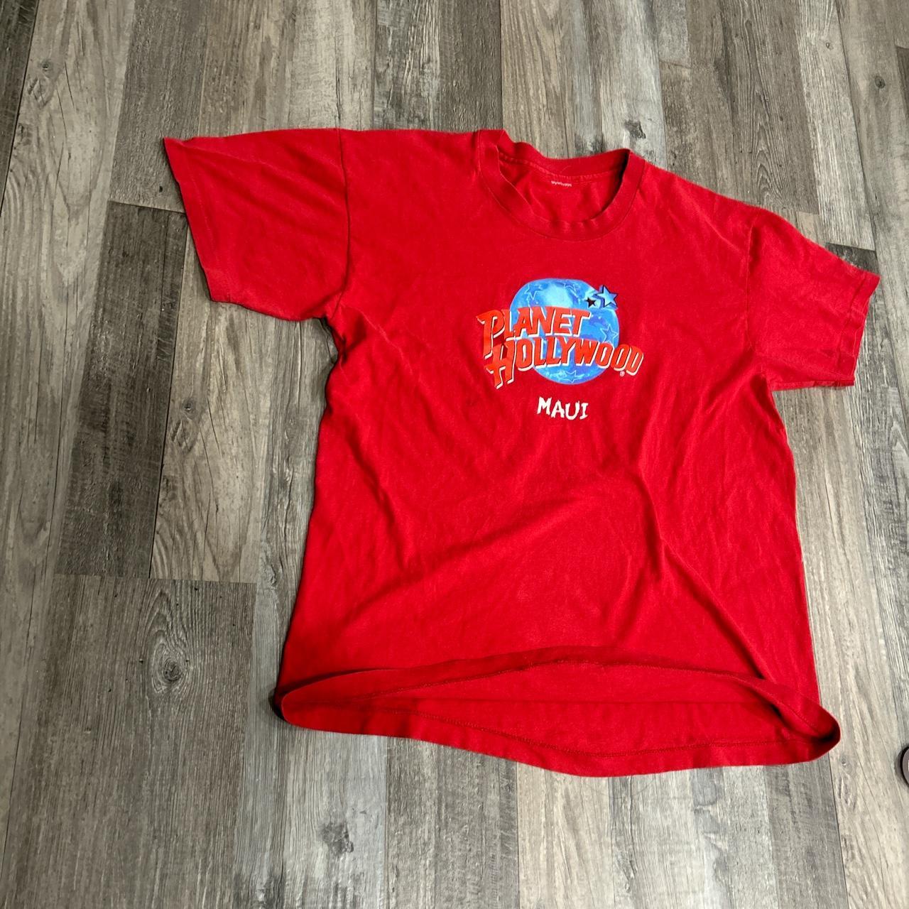 Vintage 90s planet Hollywood maui Single... - Depop