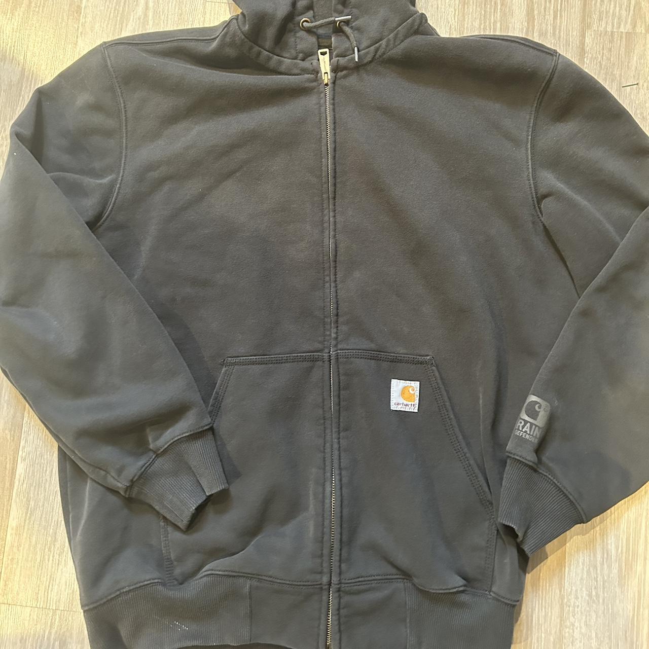 Carhartt Rain Defender zip up hoodie Nice and heavy... Depop