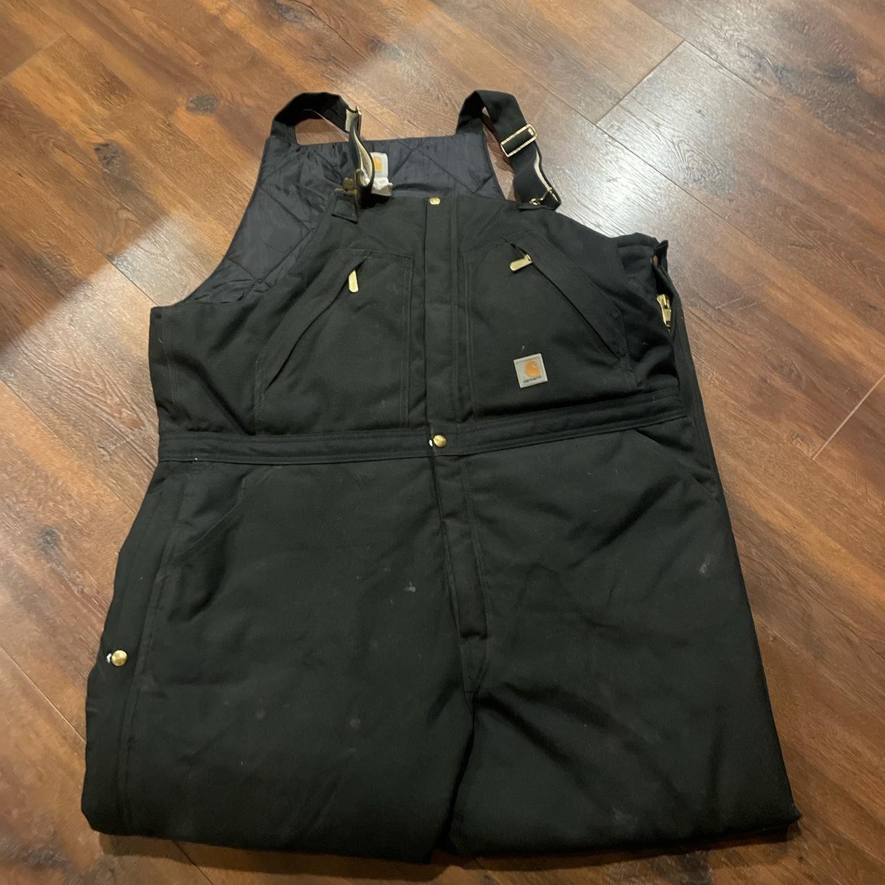 Carhartt bibs 44x34 Carhartt overall bibs with... Depop
