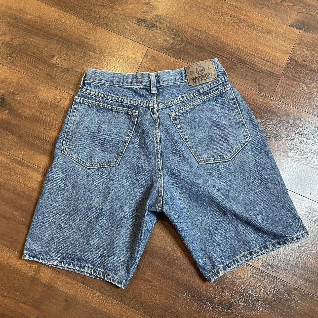 Vintage Wrangler Jorts Measured Waist Outseam Depop