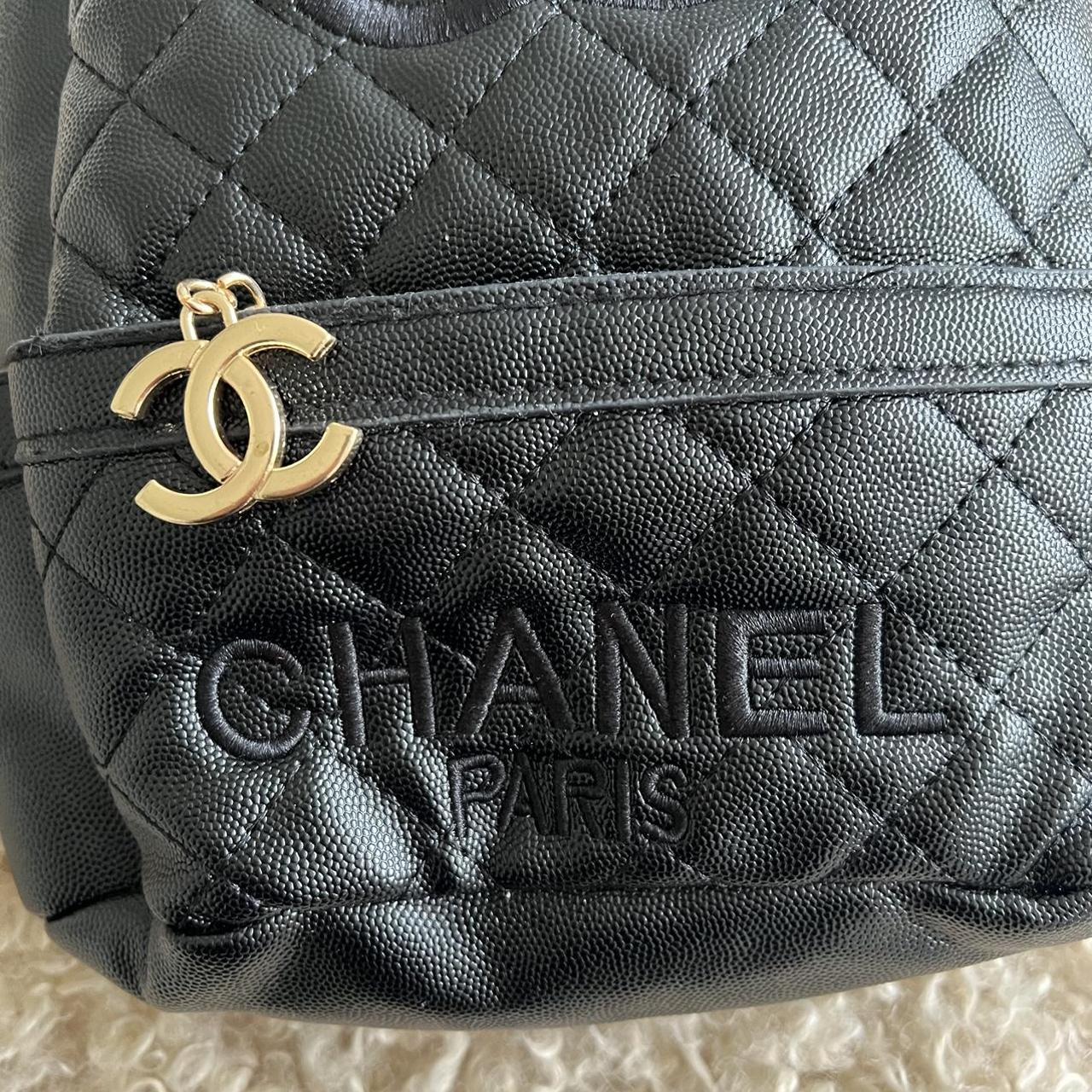 Chanel Women's Black Bag | Depop