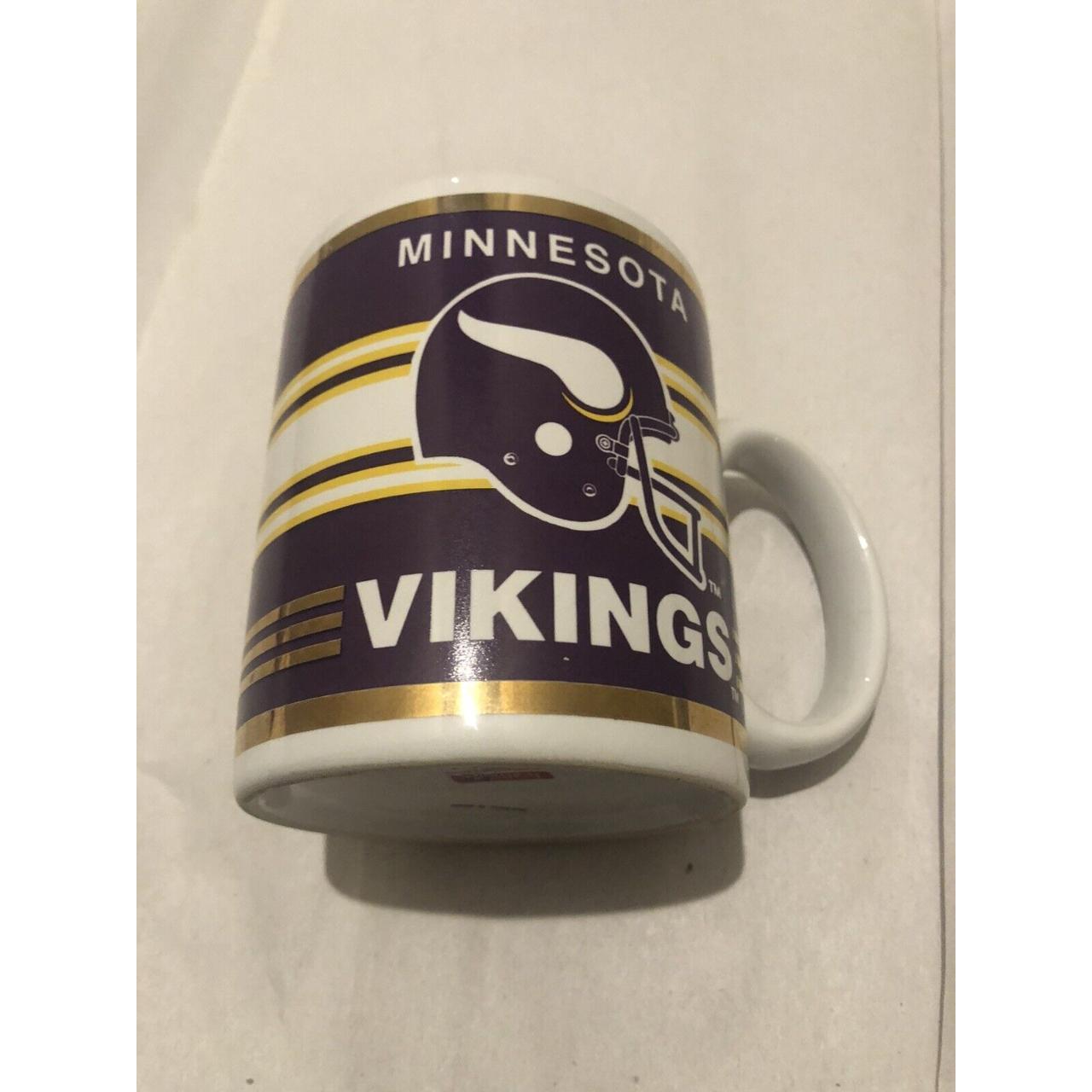 Vintage NFL Minnesota vikings coffee mug. Made by - Depop