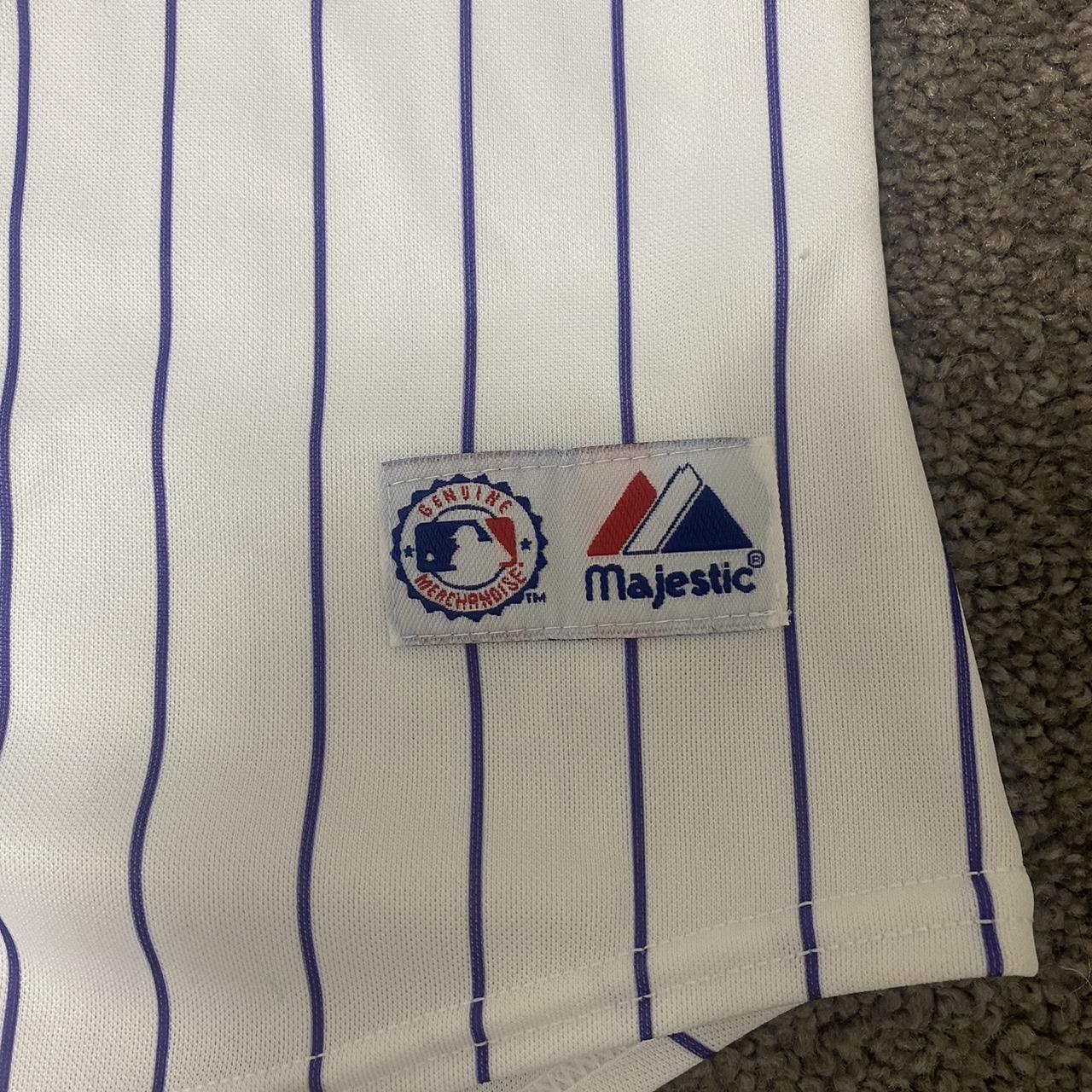 Women's Small Colorado Rockies Jersey has no holes - Depop