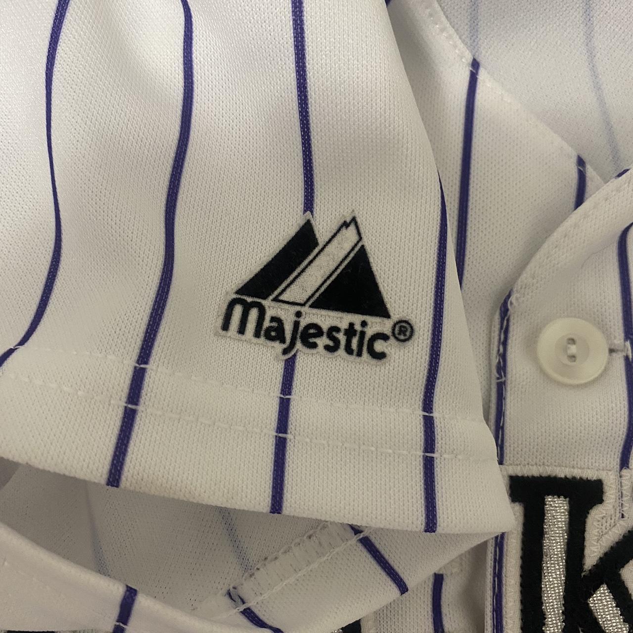 Women's Small Colorado Rockies Jersey has no holes - Depop