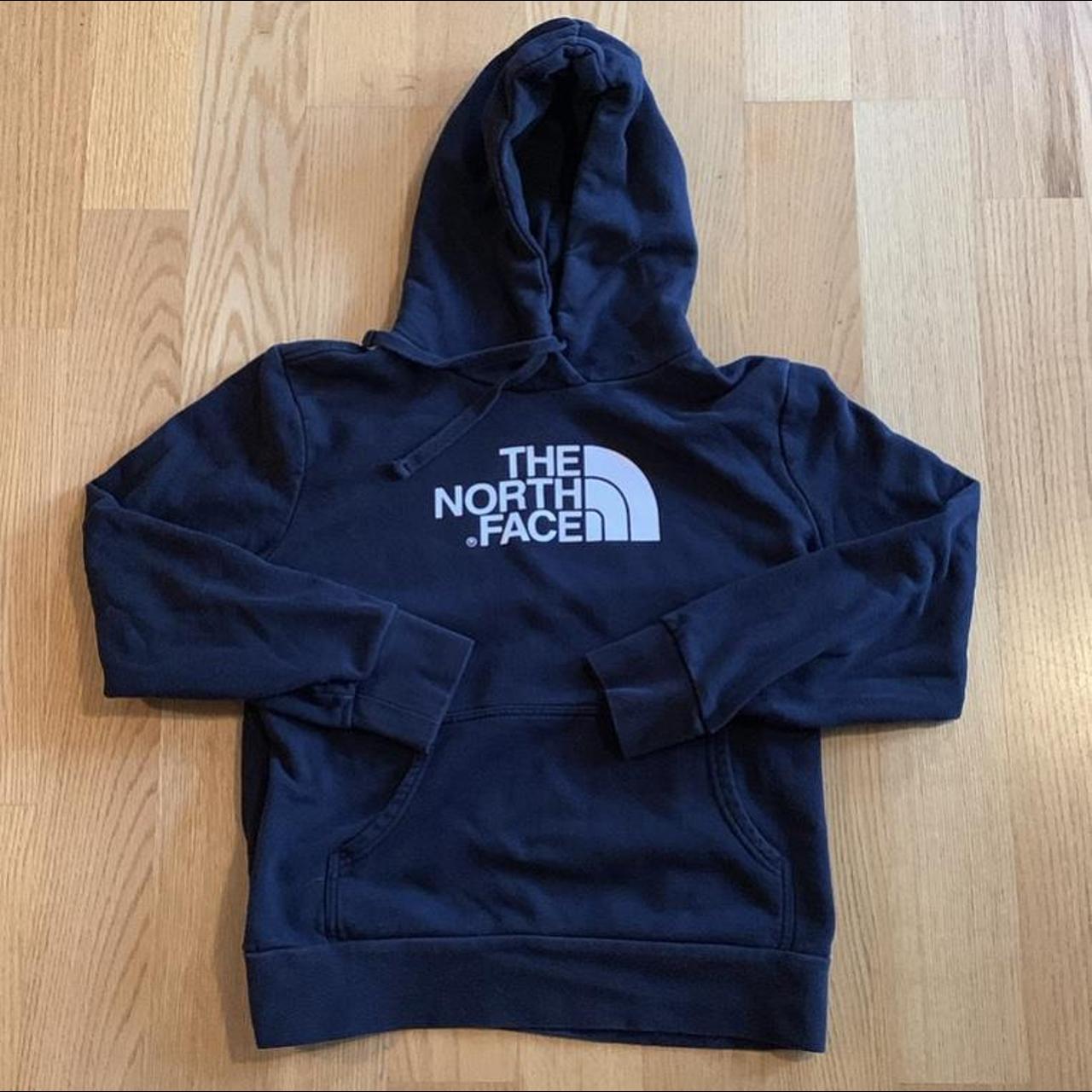 Large Black North Face hoodie #northface # - Depop